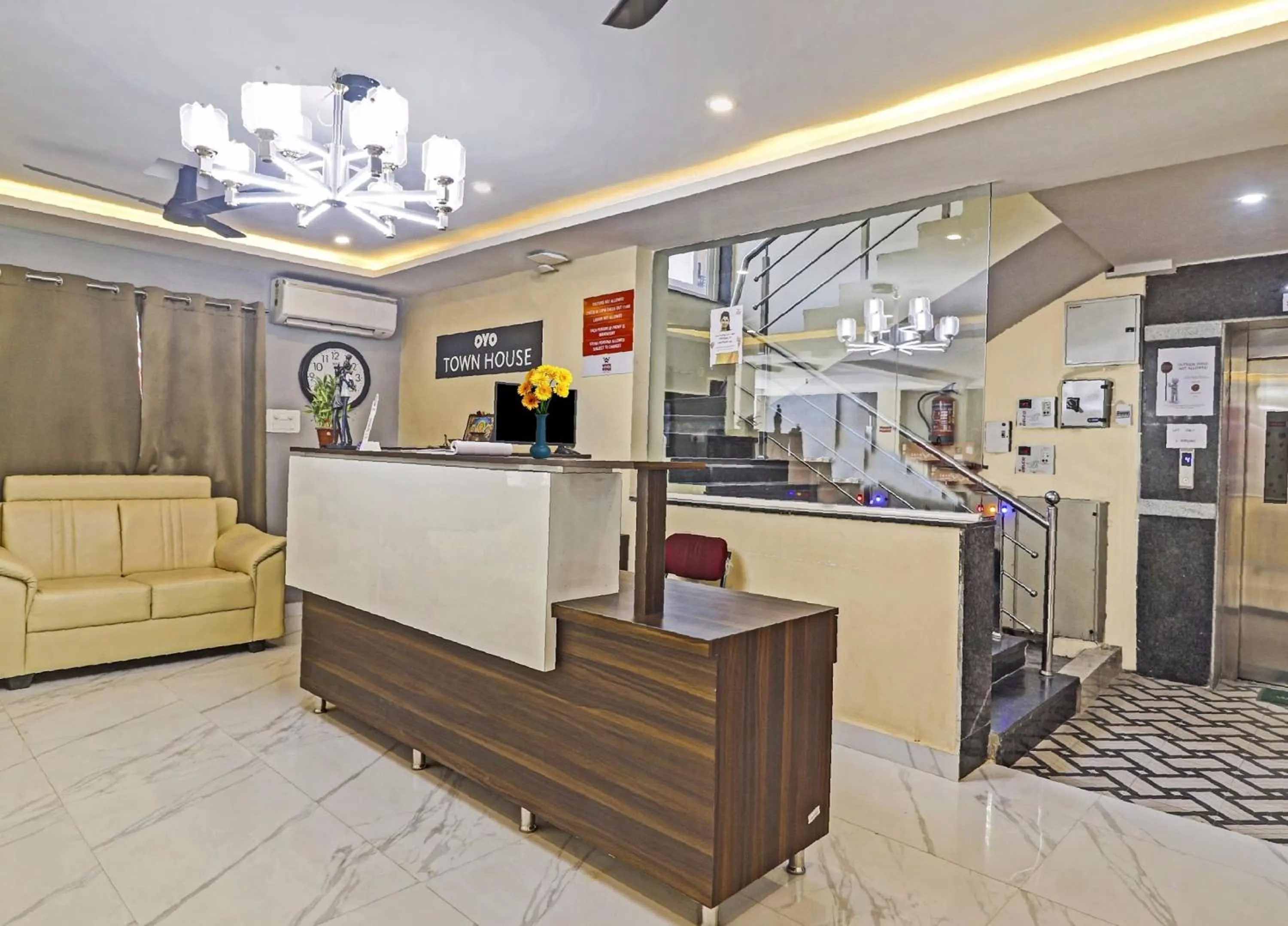 Lobby or reception in Collection O White House Near KIMS Kondapur