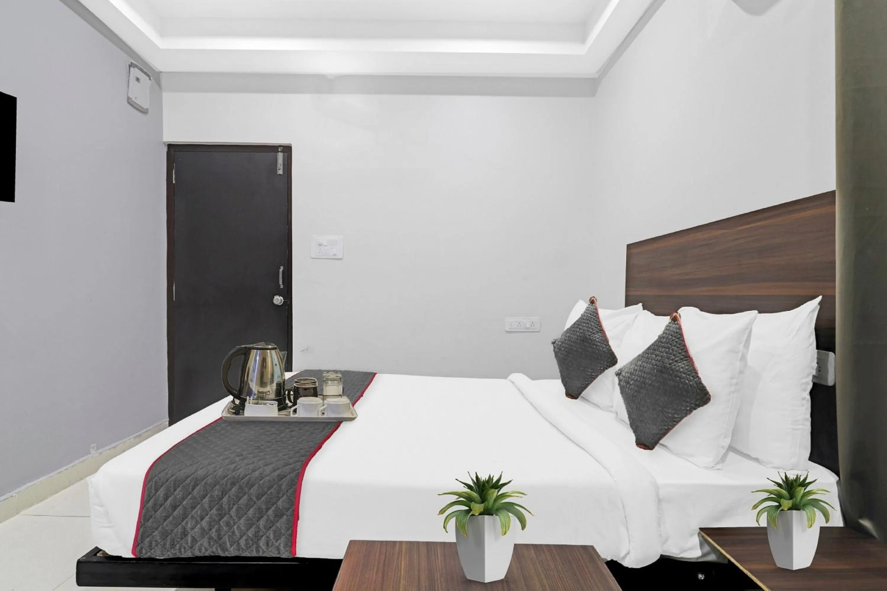 Bedroom, Bed in Collection O White House Near KIMS Kondapur