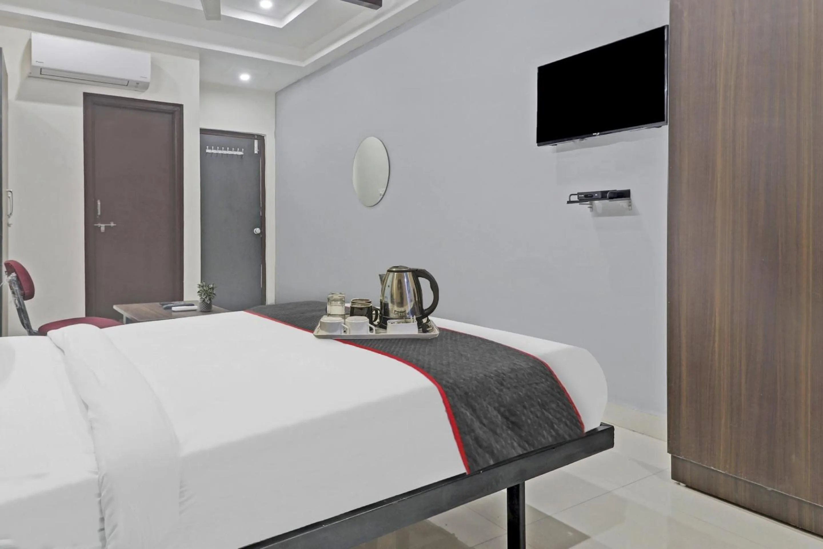 Bedroom, Bed in Collection O White House Near KIMS Kondapur