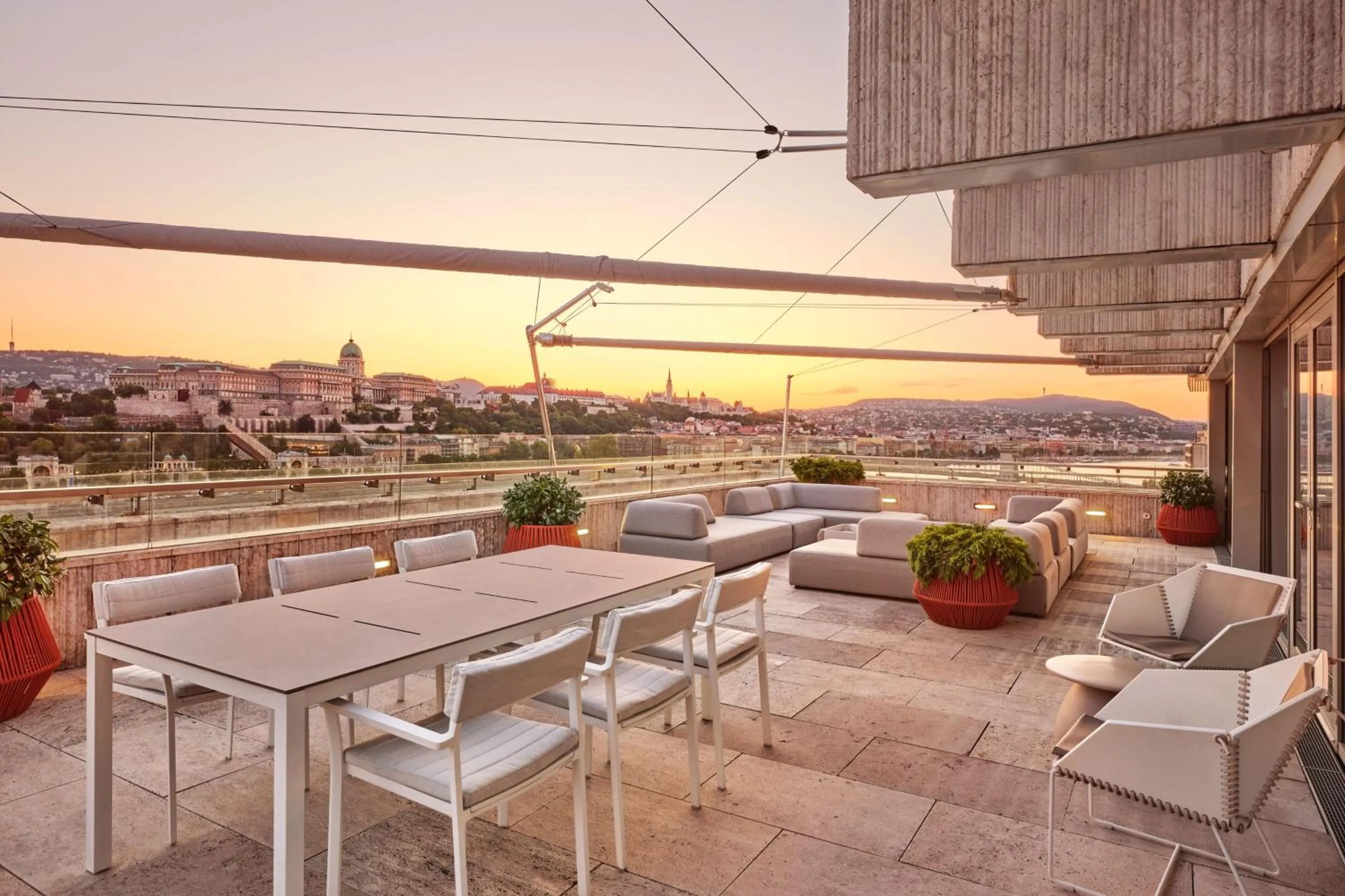 Bedroom in Budapest Marriott Hotel