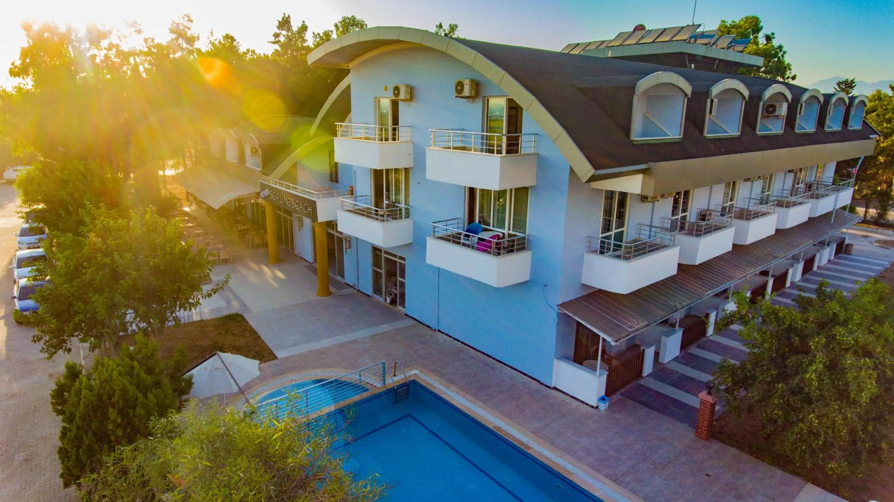 Property building in Prenses Sealine Beach Hotel