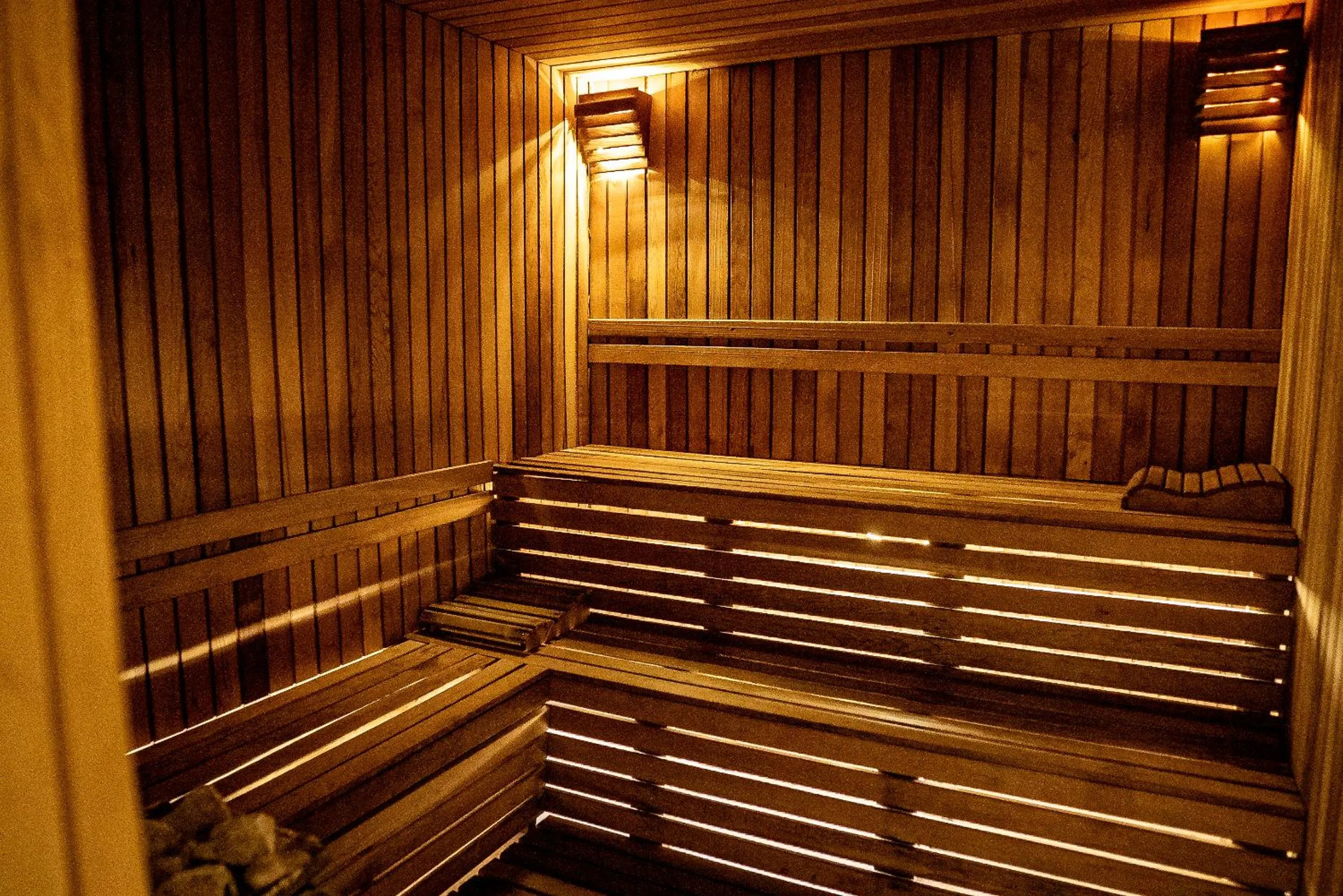 Sauna in Prenses Sealine Beach Hotel
