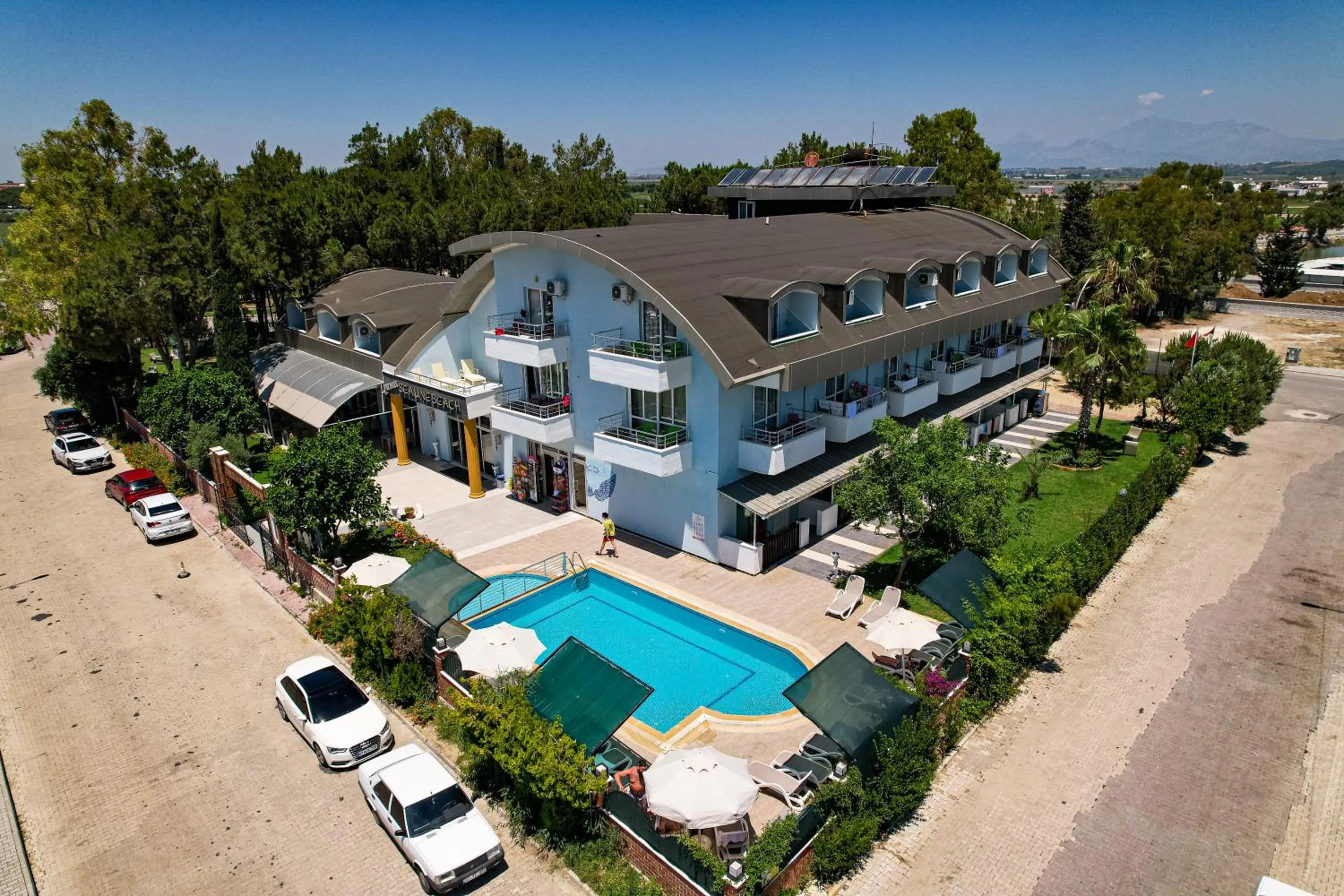 Property building in Prenses Sealine Beach Hotel