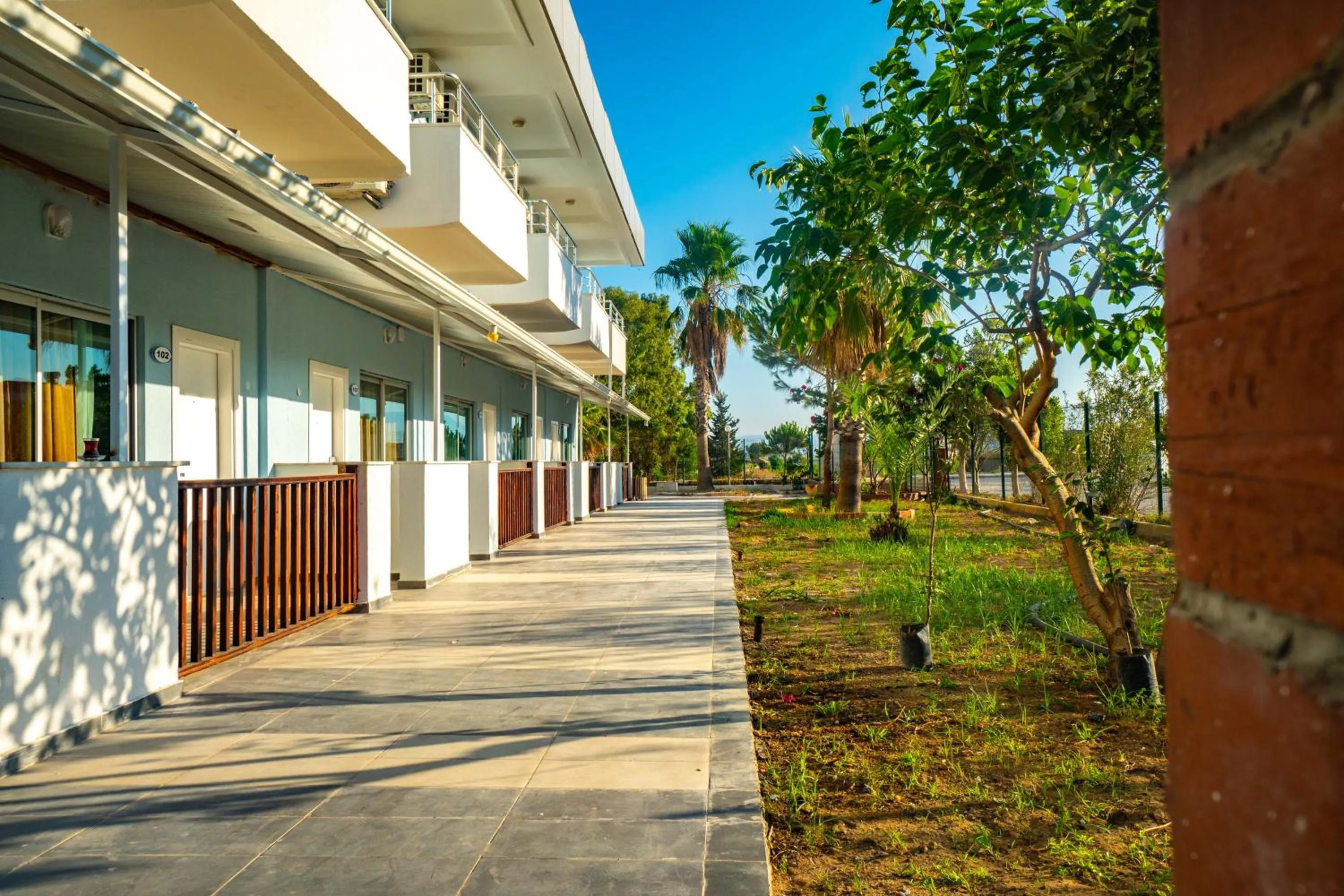 Property building in Prenses Sealine Beach Hotel