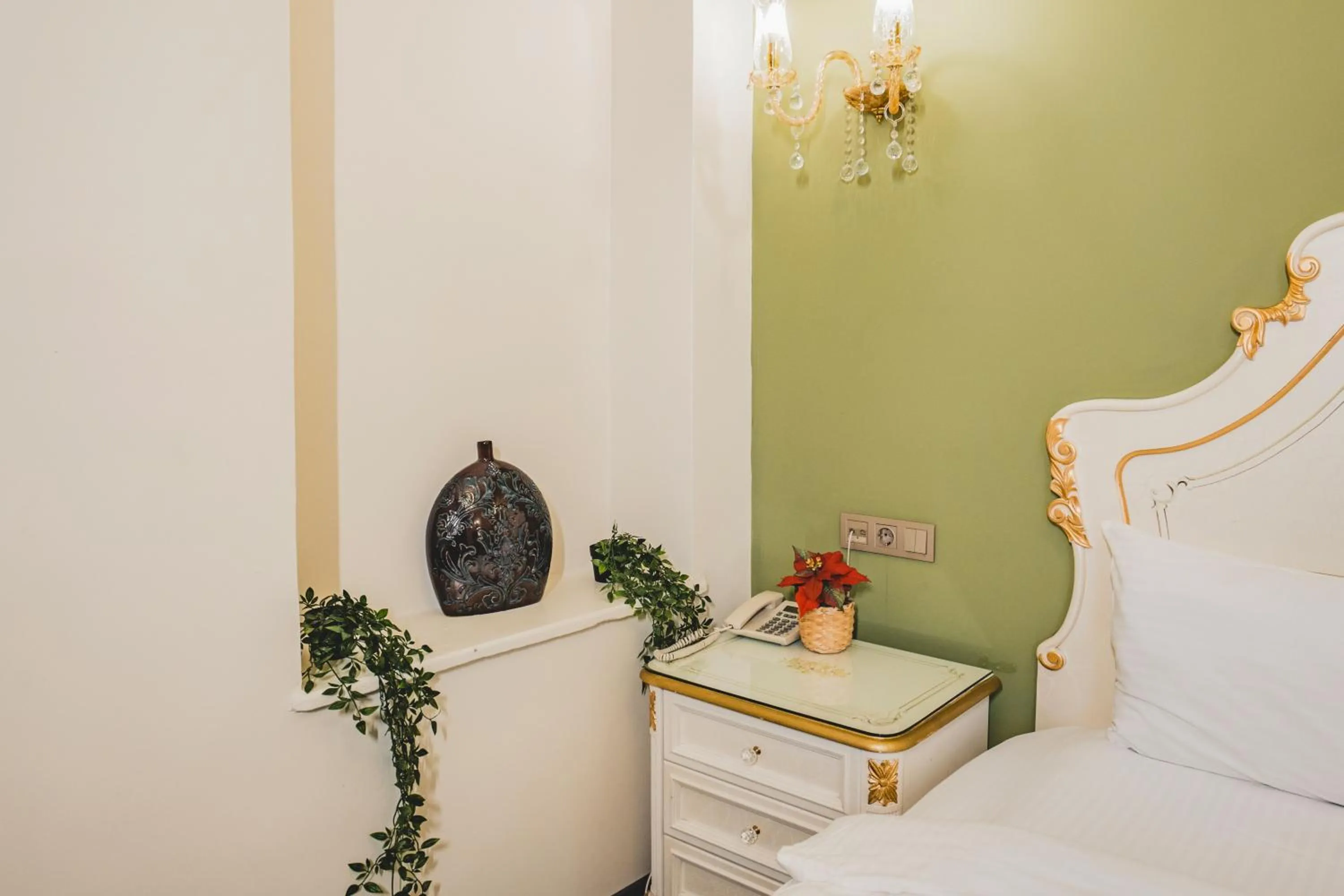 Bed in Hotel Fresia Istanbul