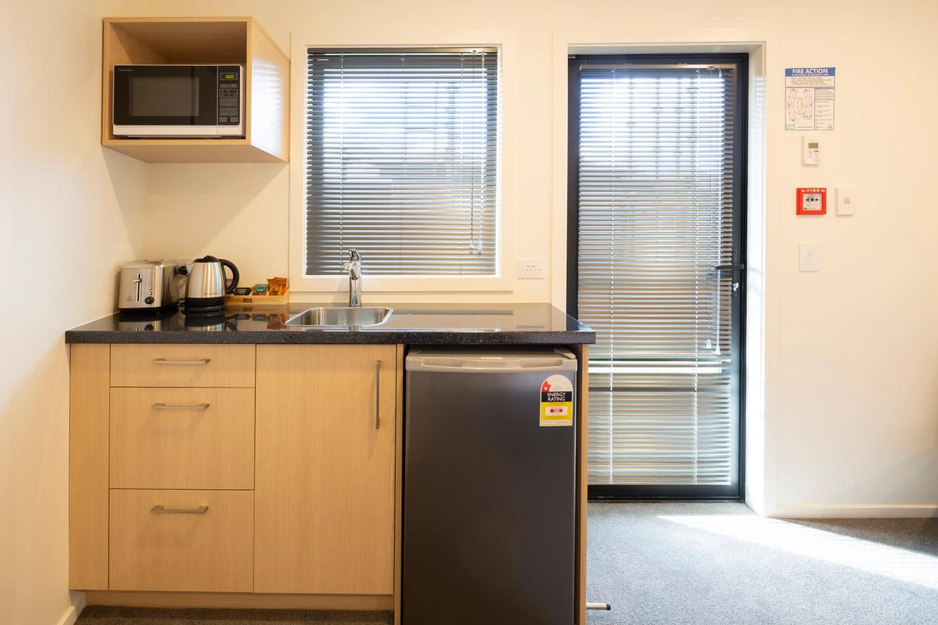 Kitchen or kitchenette in Harvest Park Studios