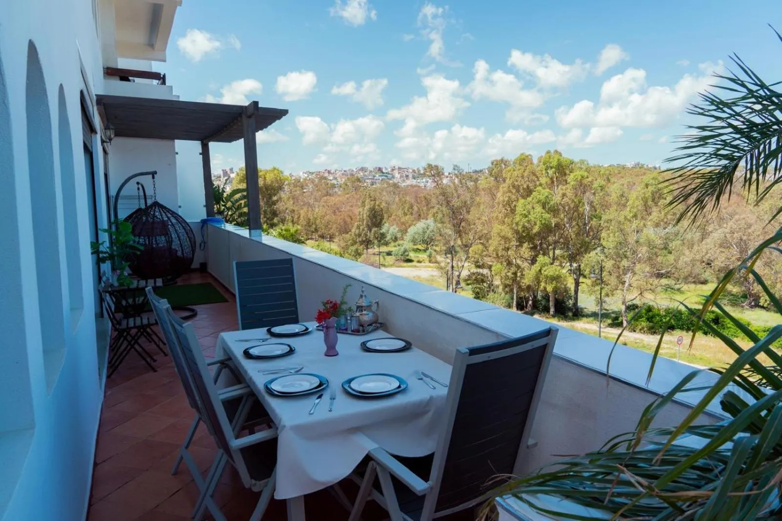 Luxury 3BR En-Suite Panoramic view & Terrace in Malabata