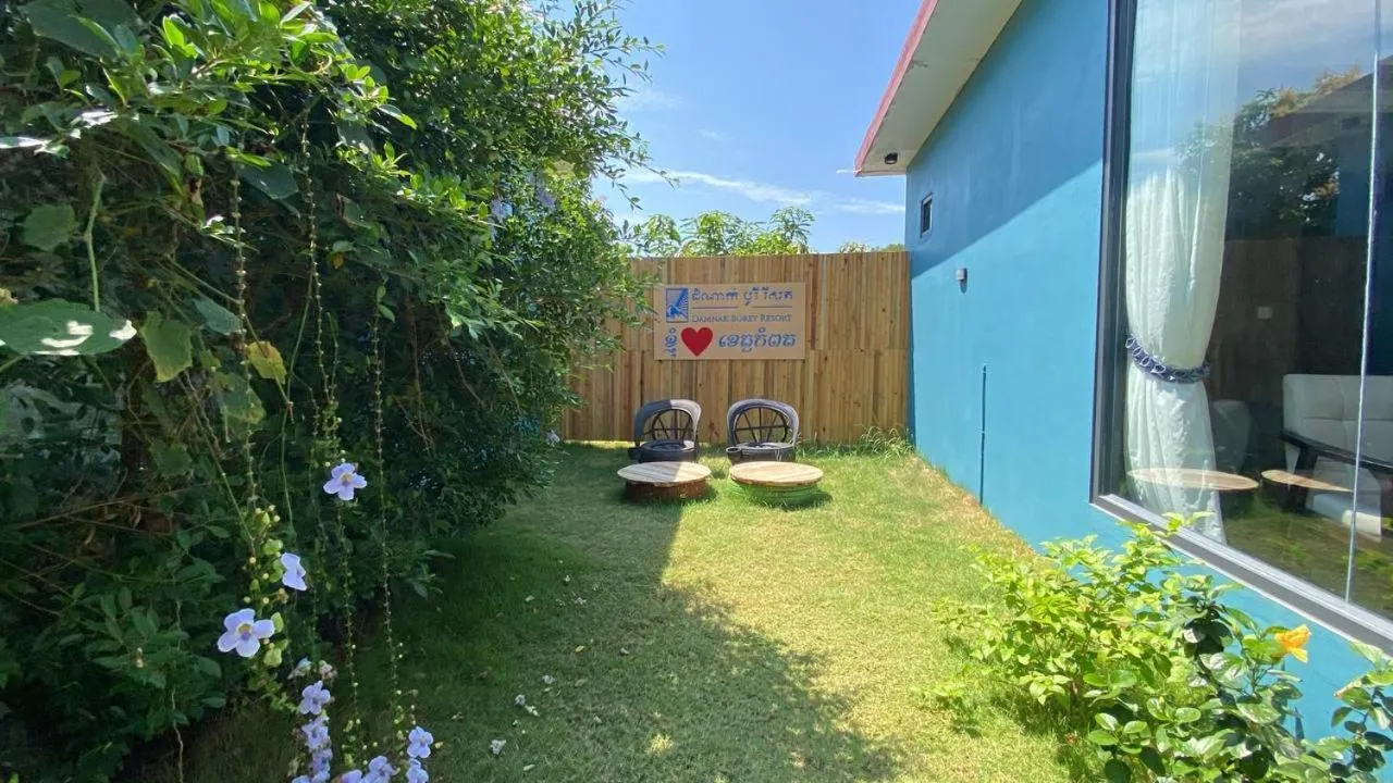 Garden in Damnak Borey Resort