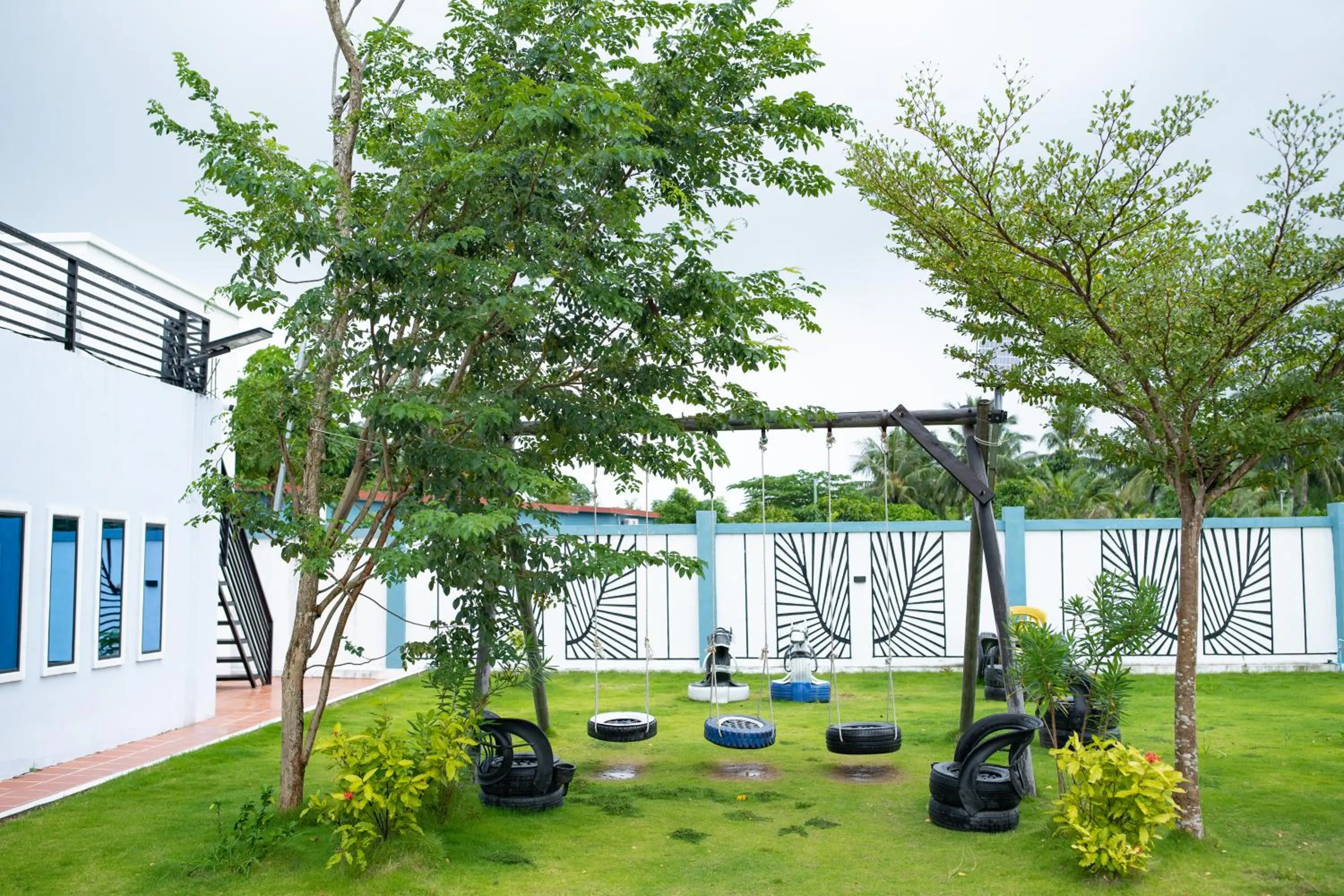 Garden view in Damnak Borey Resort