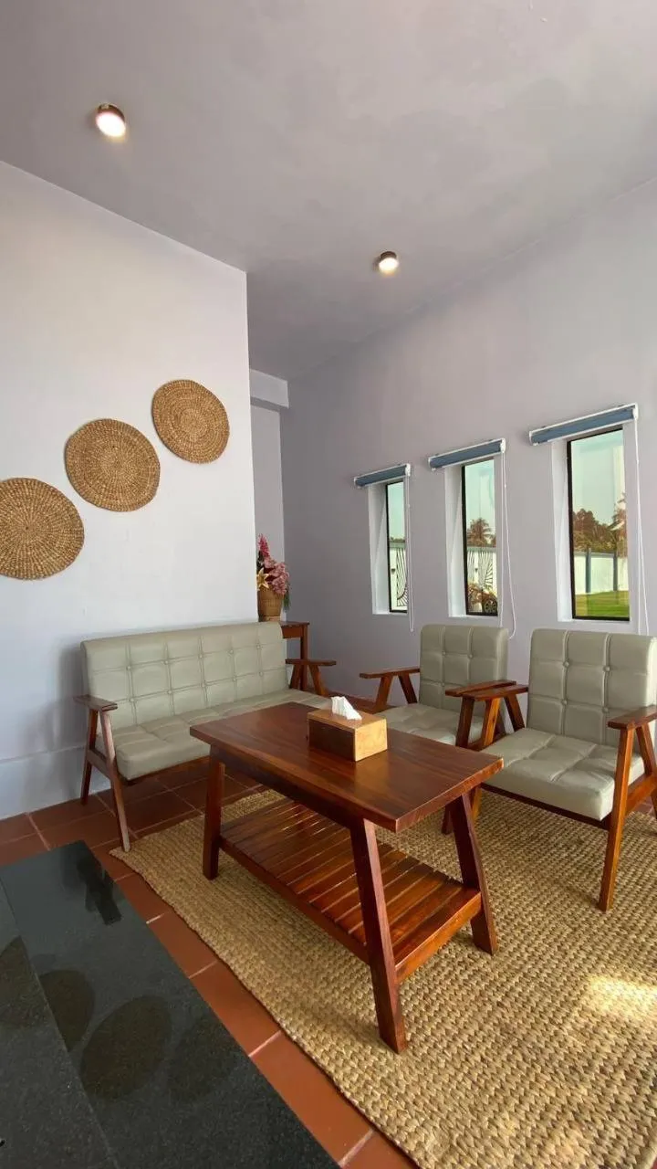 Seating area in Damnak Borey Resort