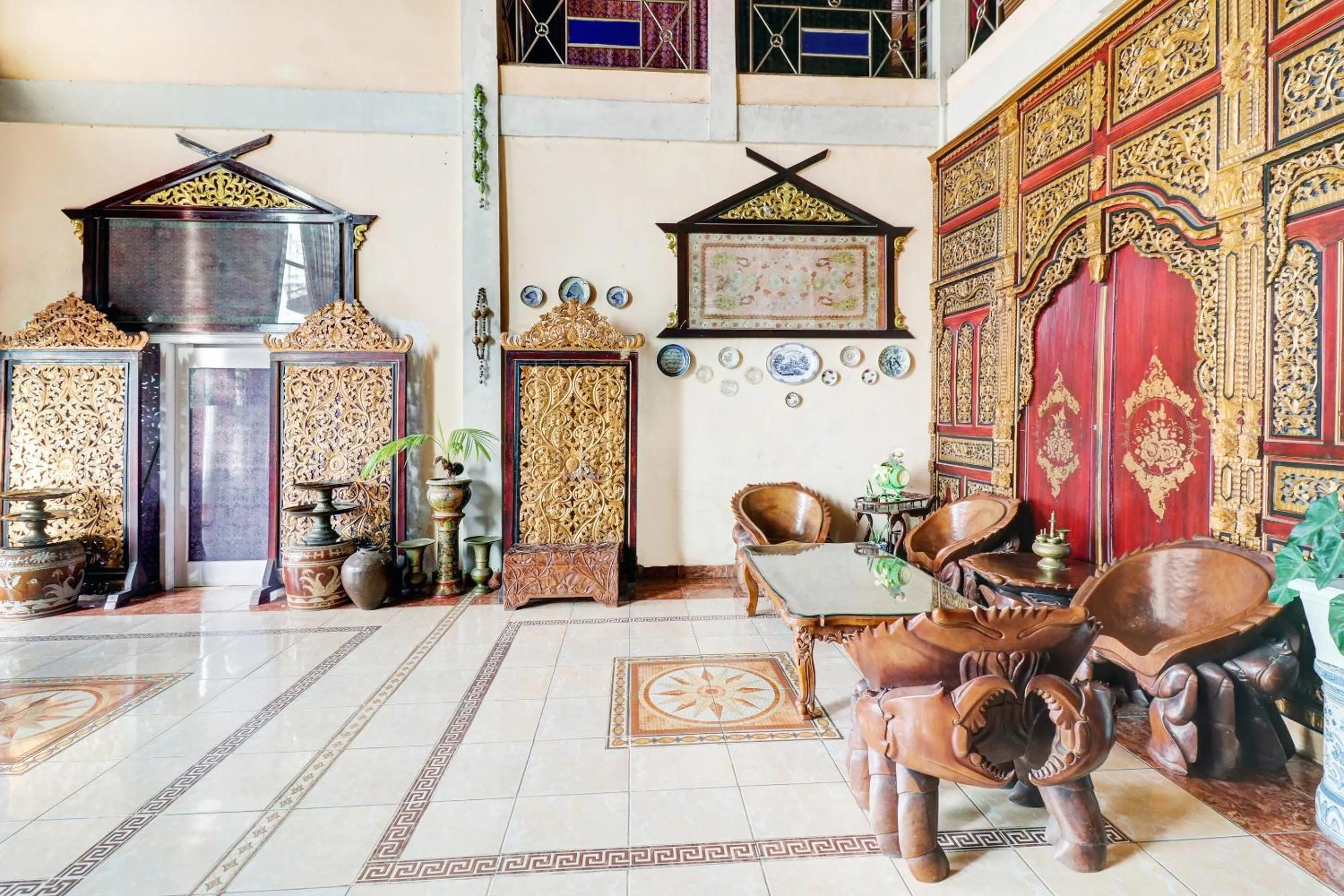 Lobby or reception in OYO Life 11350O Hotel R Cantika Syariah