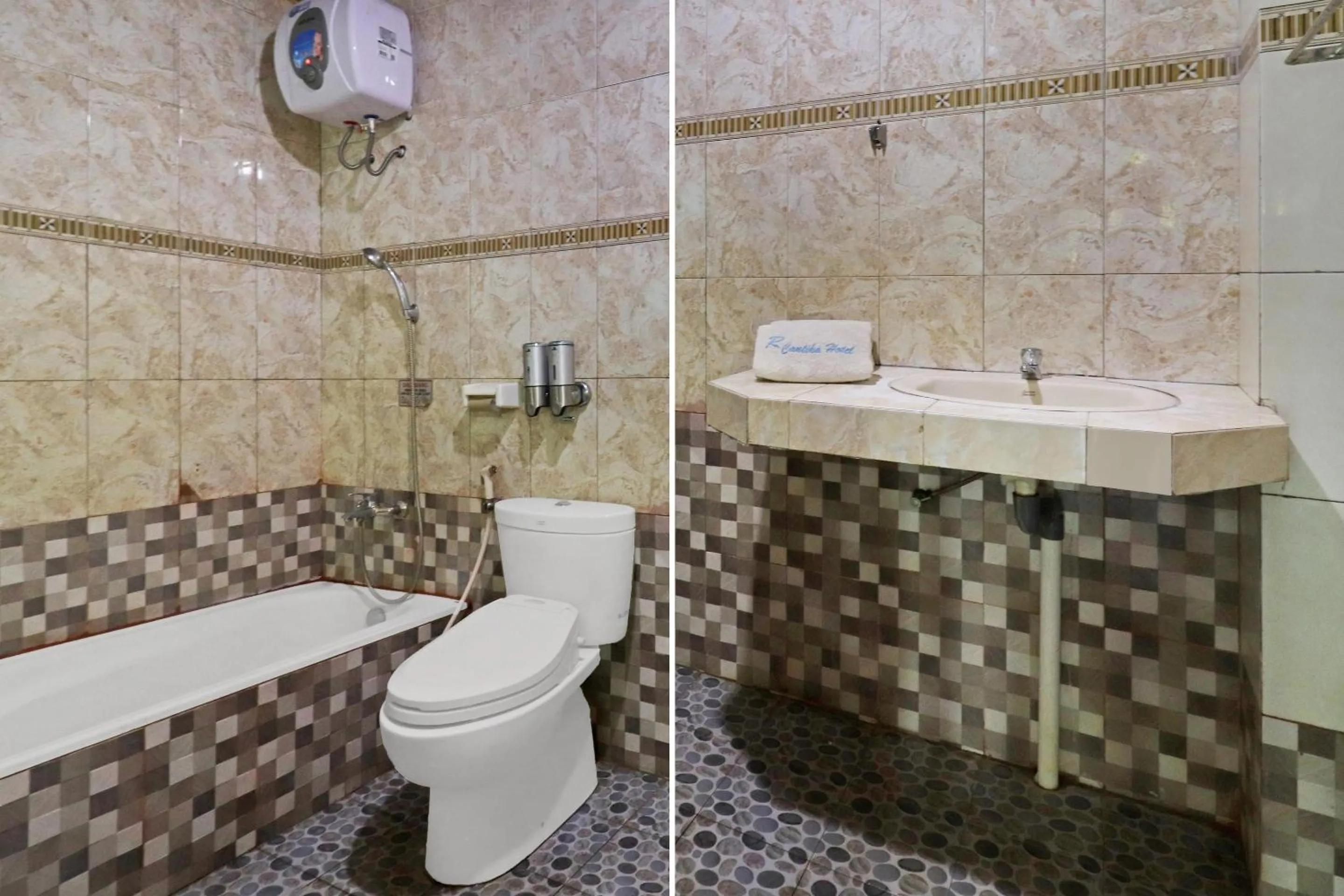 Bathroom in OYO Life 11350O Hotel R Cantika Syariah