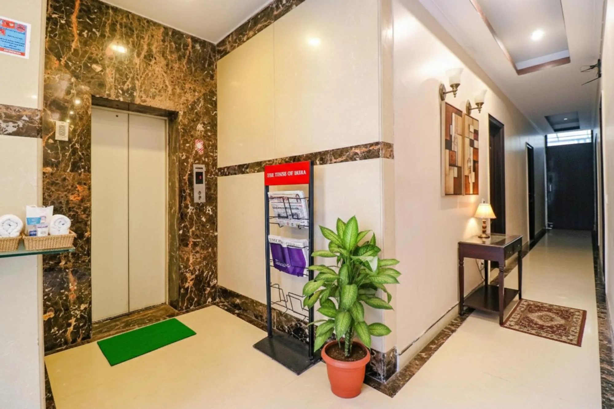 elevator in Via Happy Residency