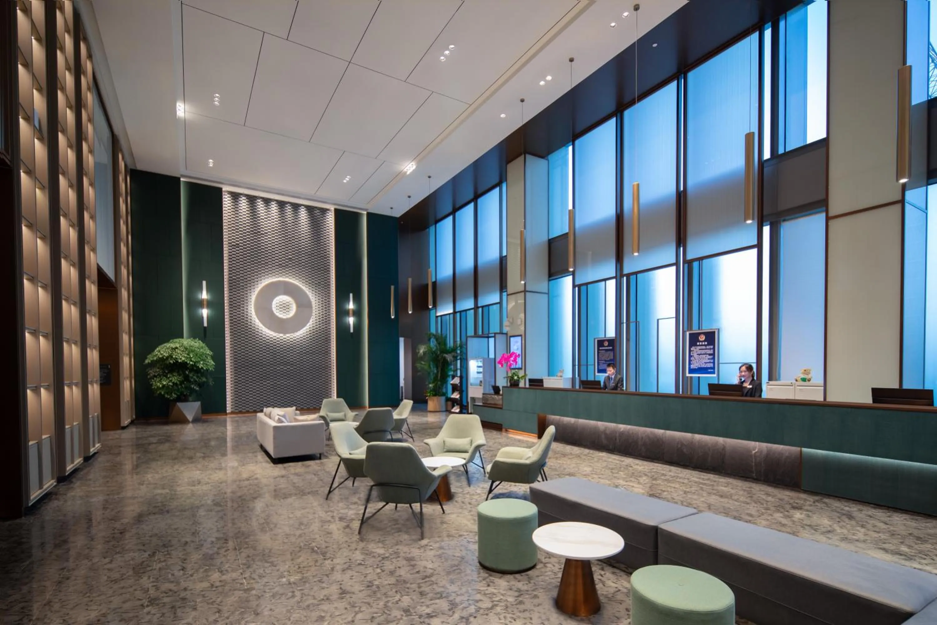 Lobby or reception in Somerset Daxing Beijing
