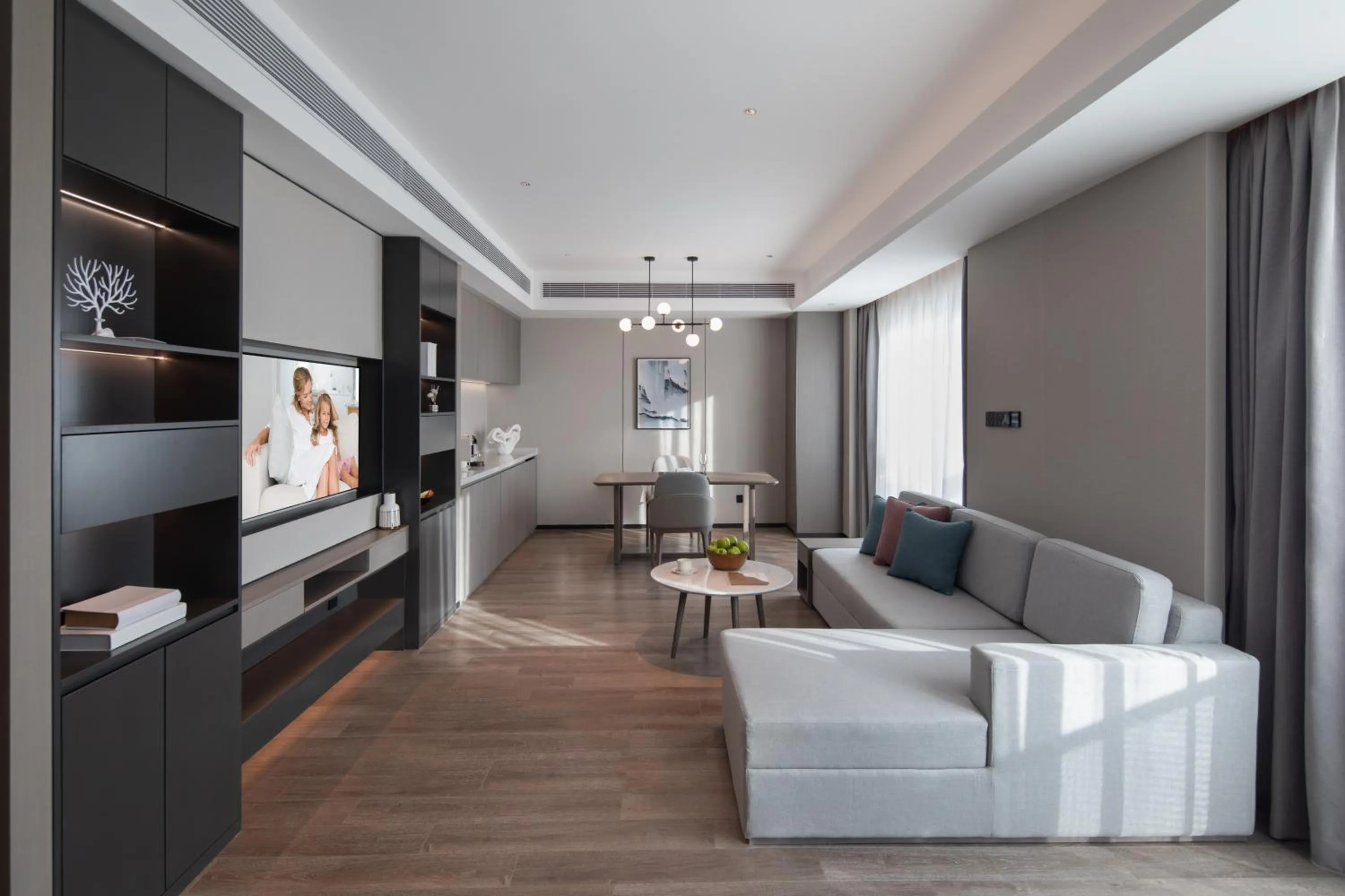 Living room in Somerset Daxing Beijing