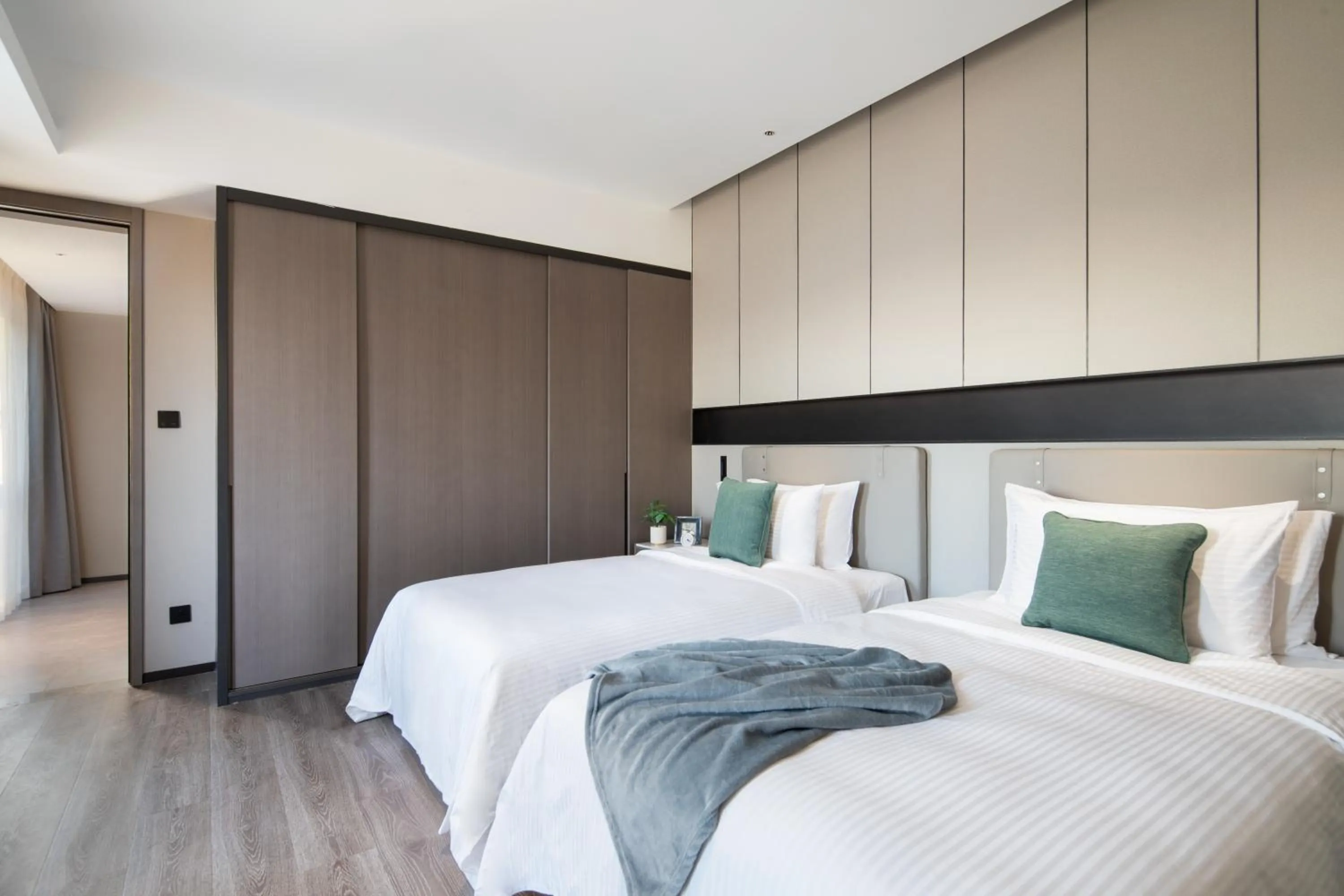 Bedroom, Bed in Somerset Daxing Beijing