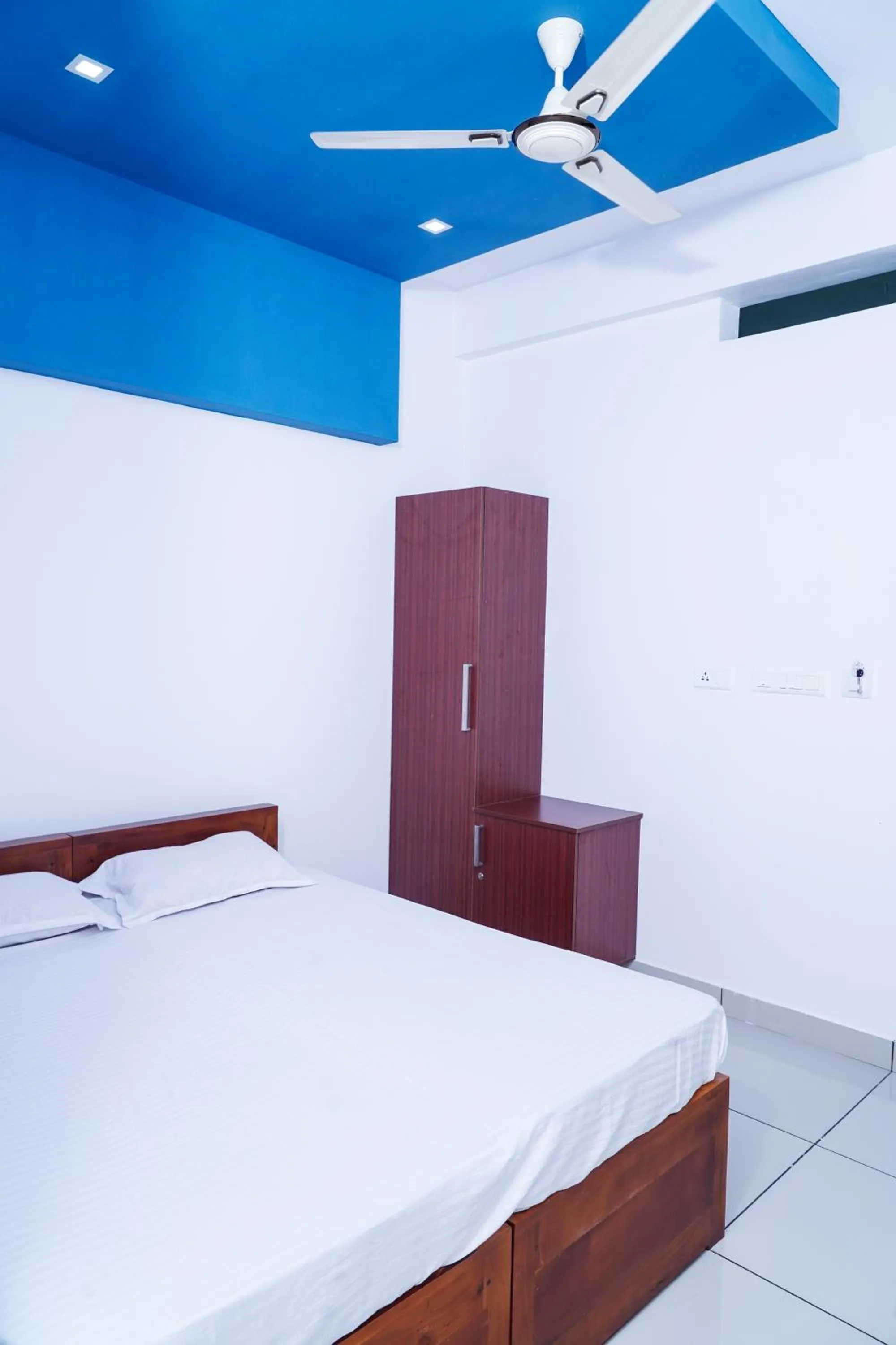 Bedroom, Bed in THEKKUMPURAM RESIDENCY