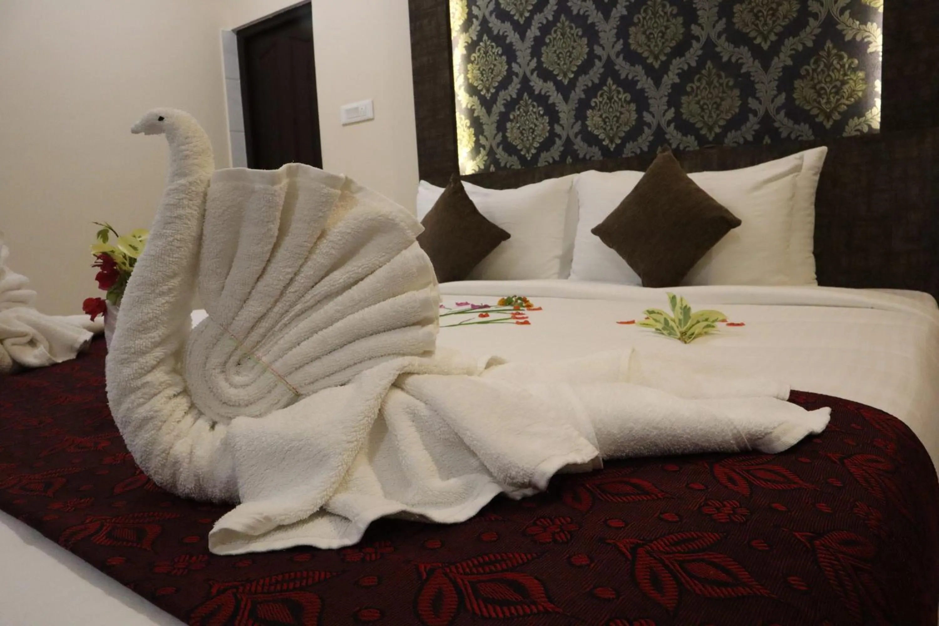 Bed in Royal Destiny Resort