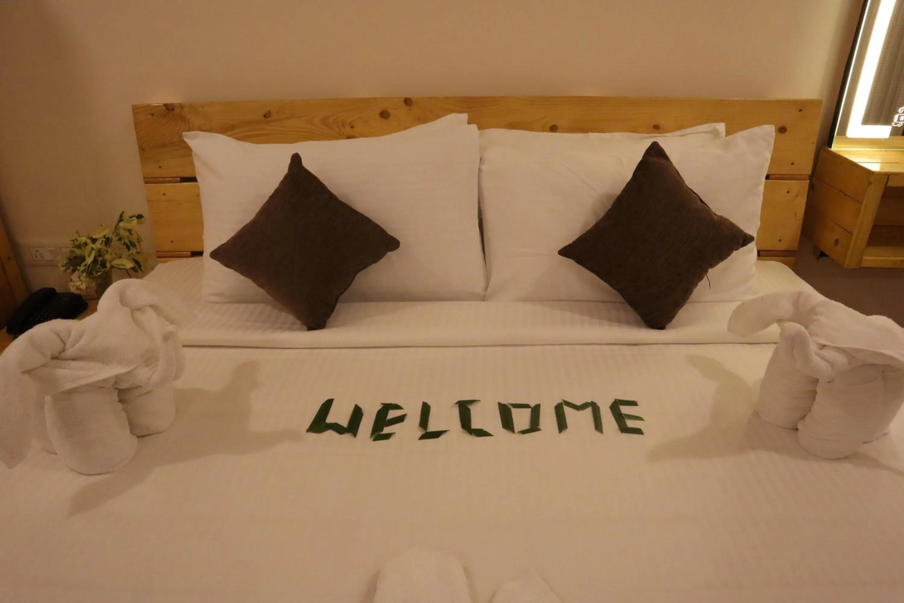 Bed in Royal Destiny Resort