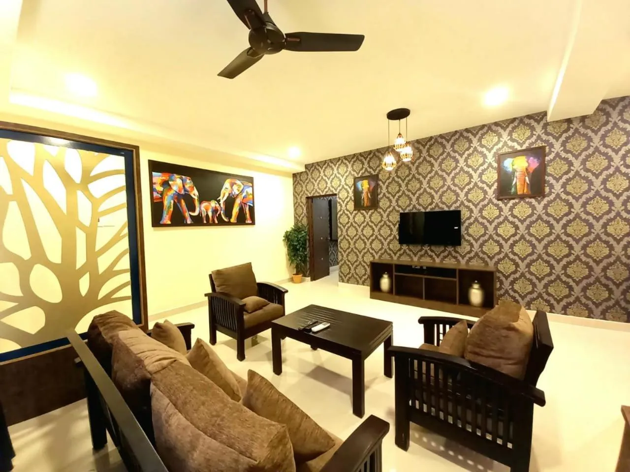 Living room in Royal Destiny Resort