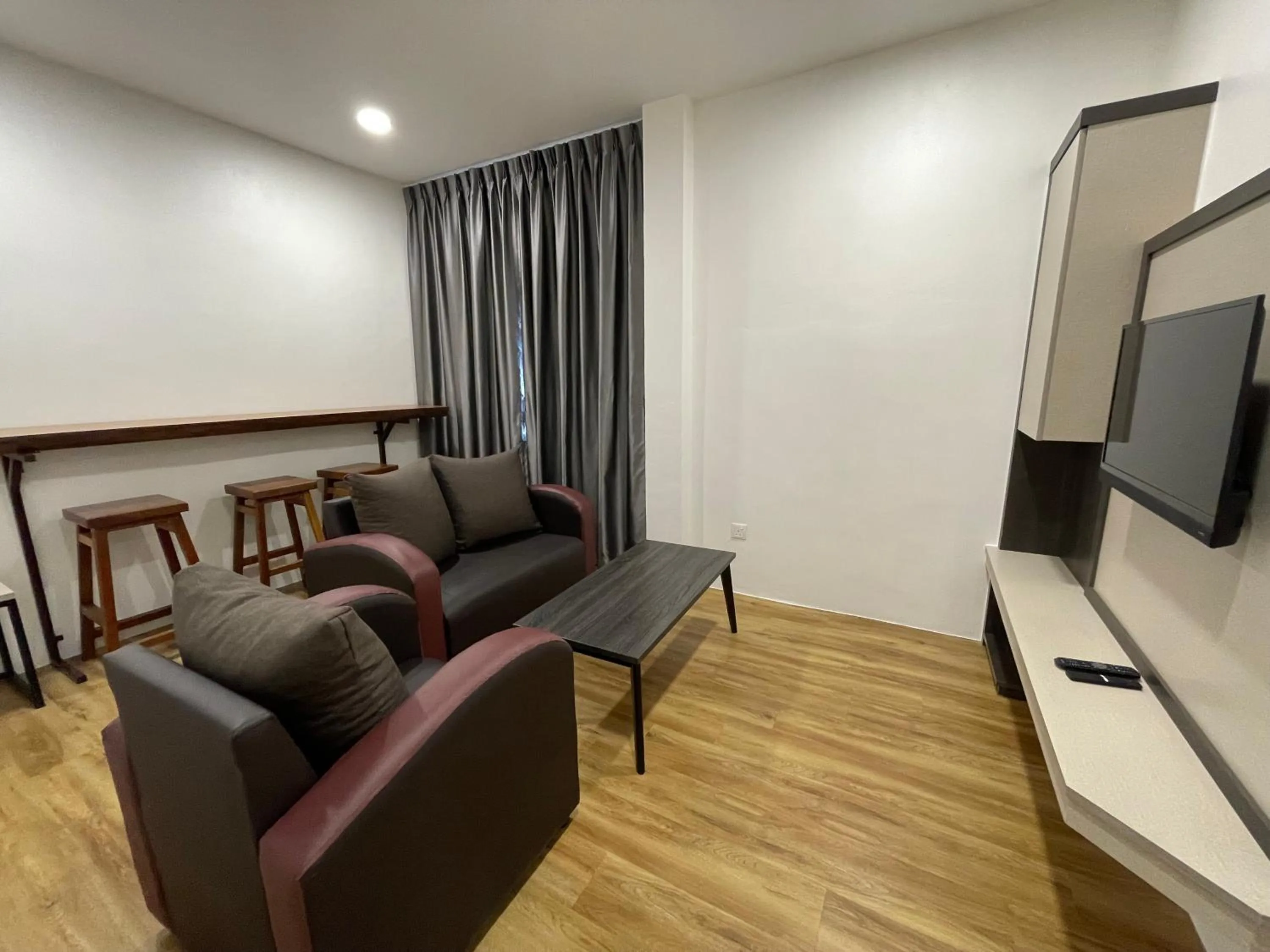 Living room in CA Homestay