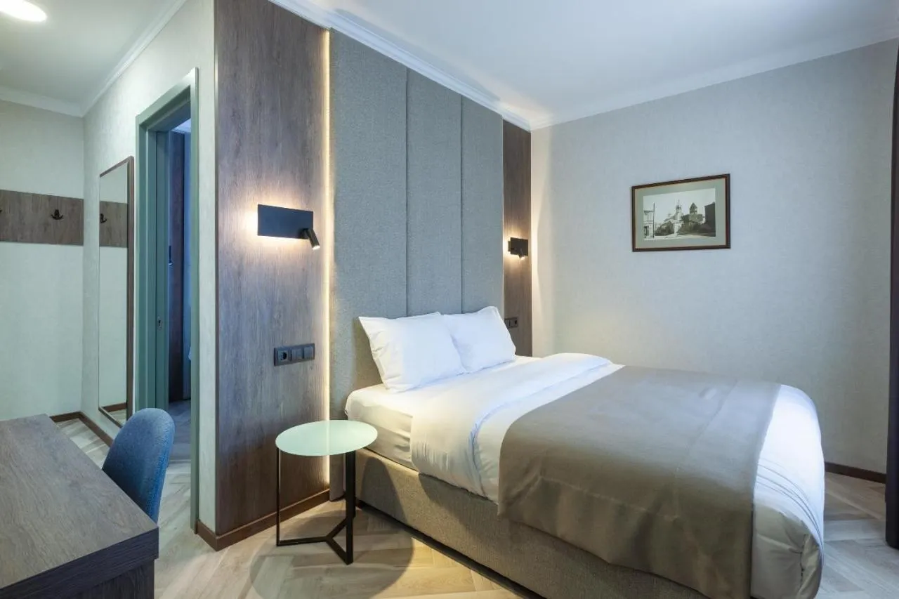 Bedroom, Bed in Hotel Old Wall