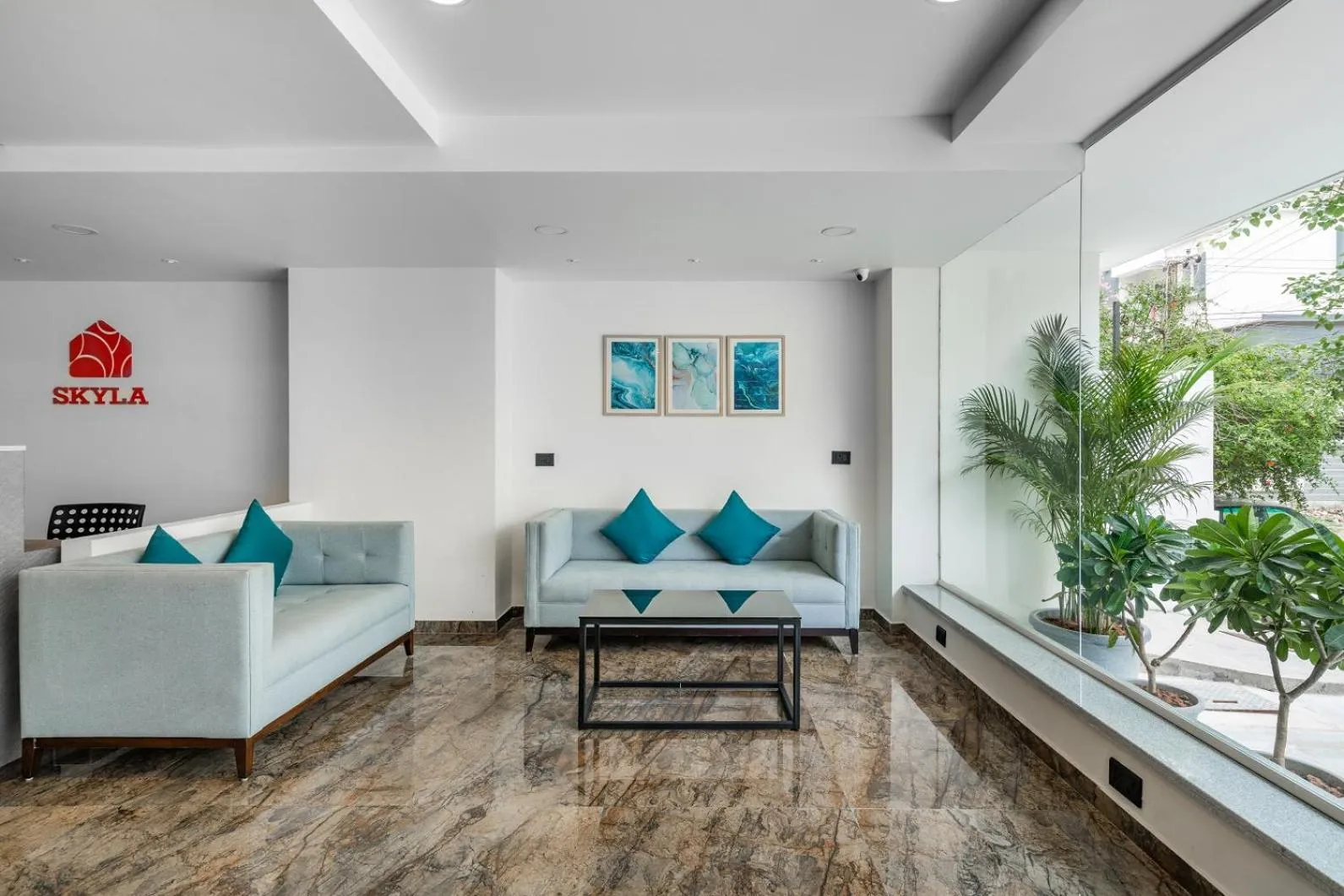 Lobby or reception in SKYLA Studios & Suites - Hitech City