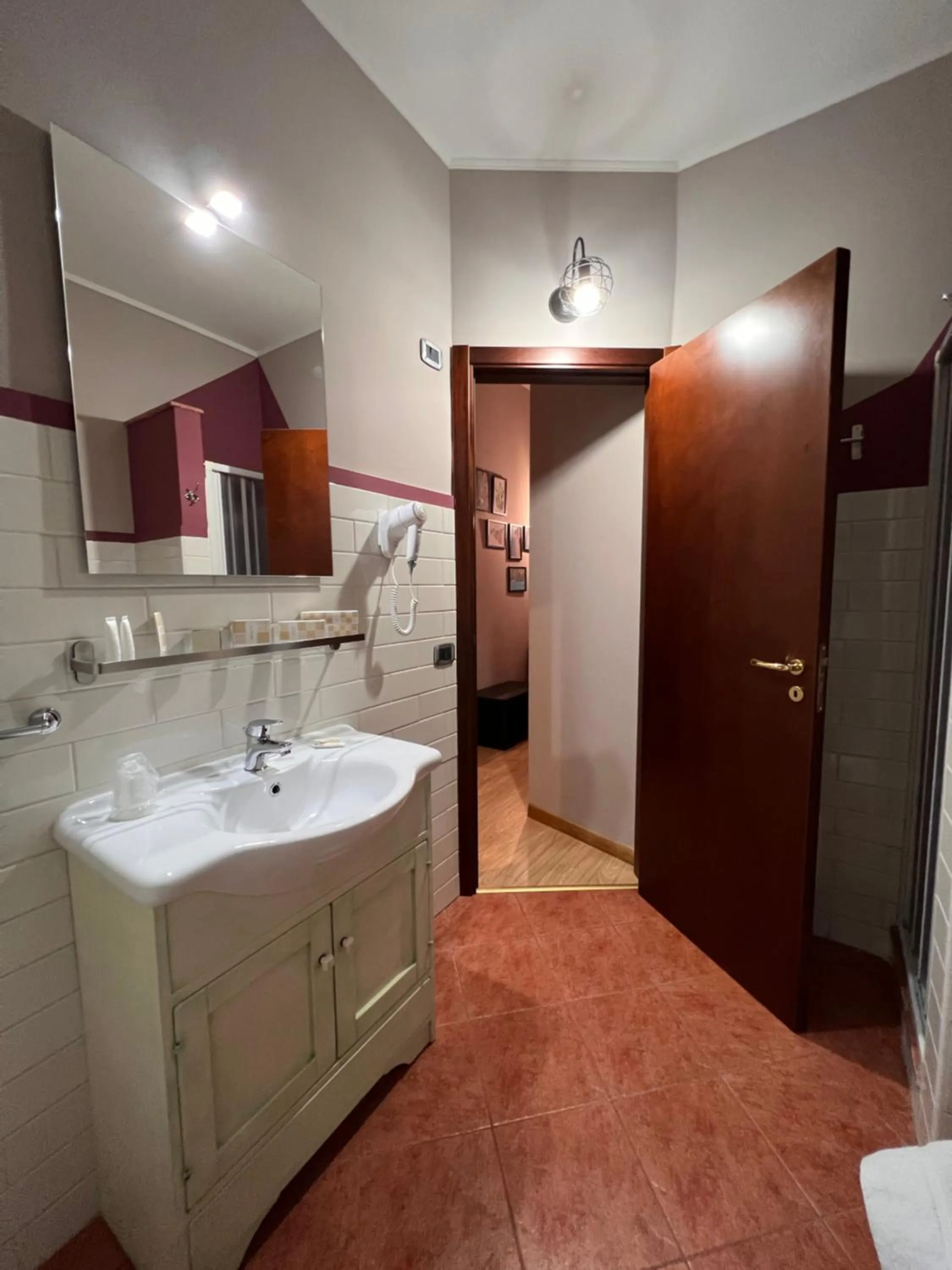 Bathroom in Hotel Marconi