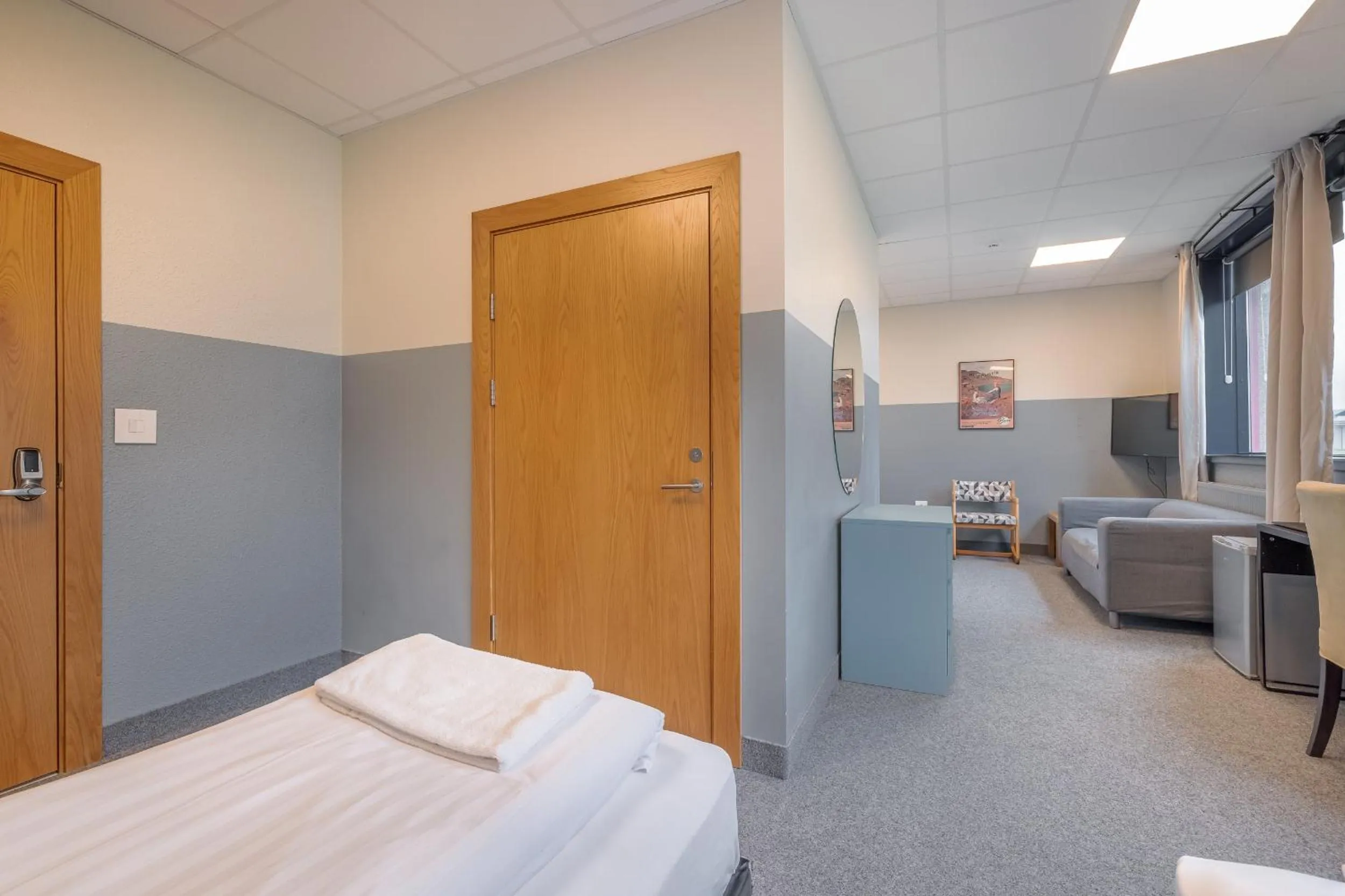 Bed in ABC Hotel by Reykjavik Keflavik Airport