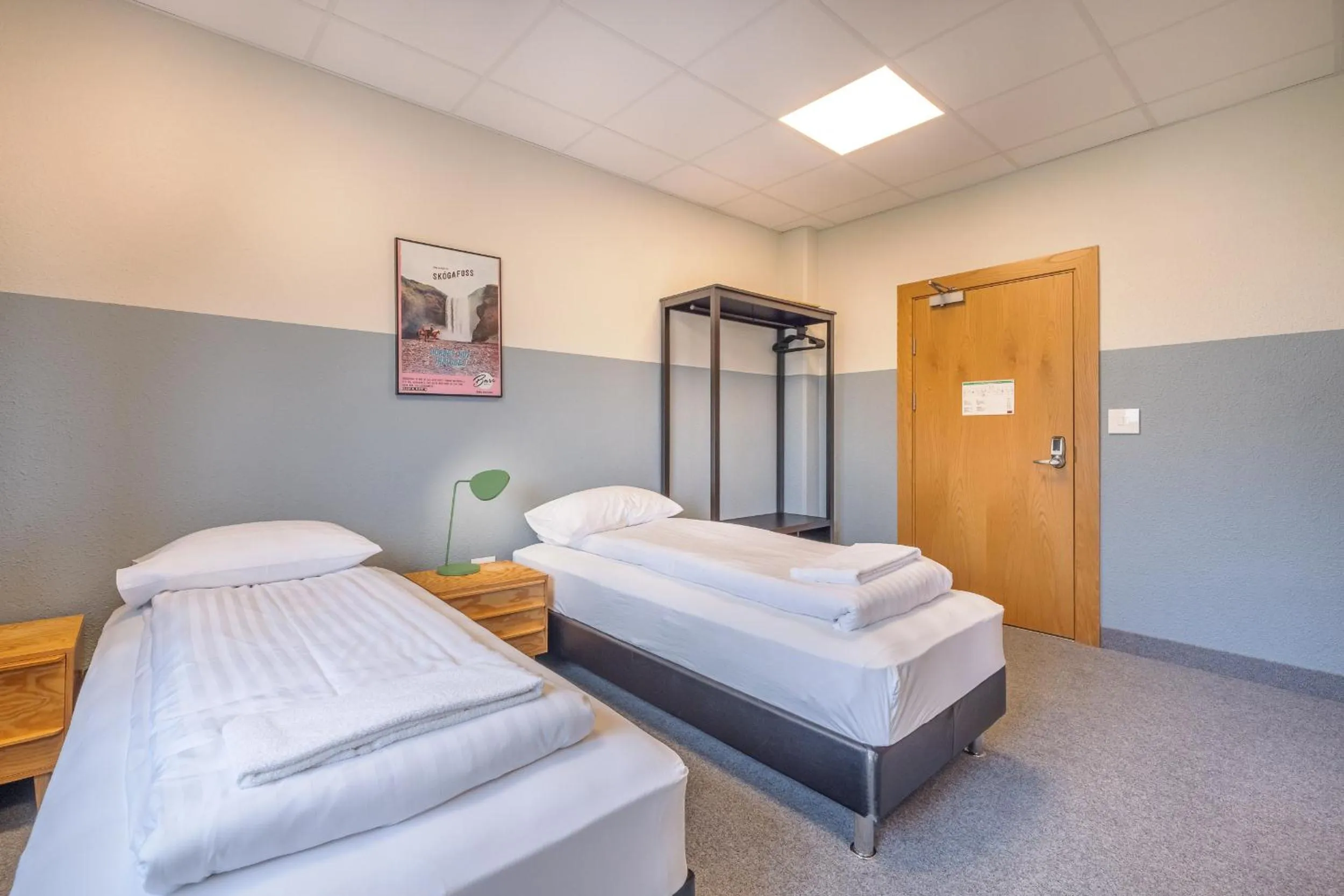 Bed in ABC Hotel by Reykjavik Keflavik Airport