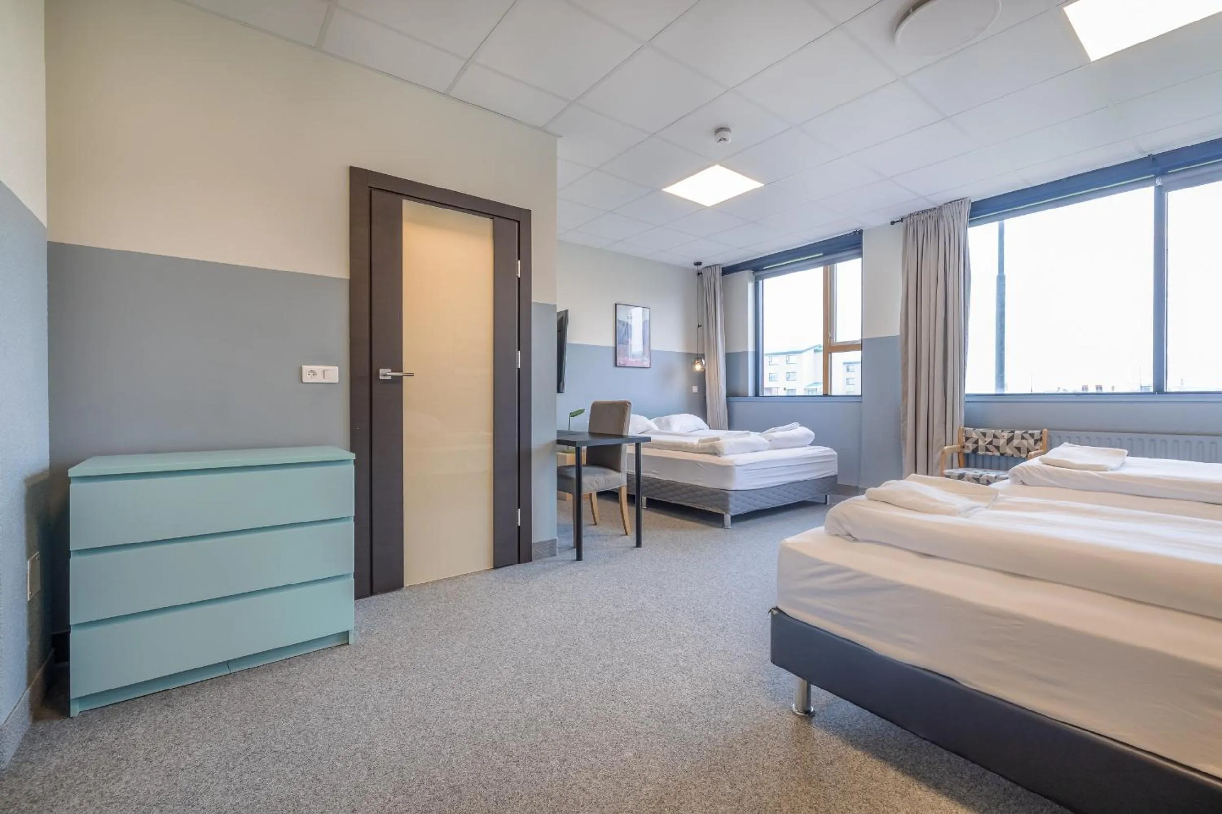 Bed in ABC Hotel by Reykjavik Keflavik Airport