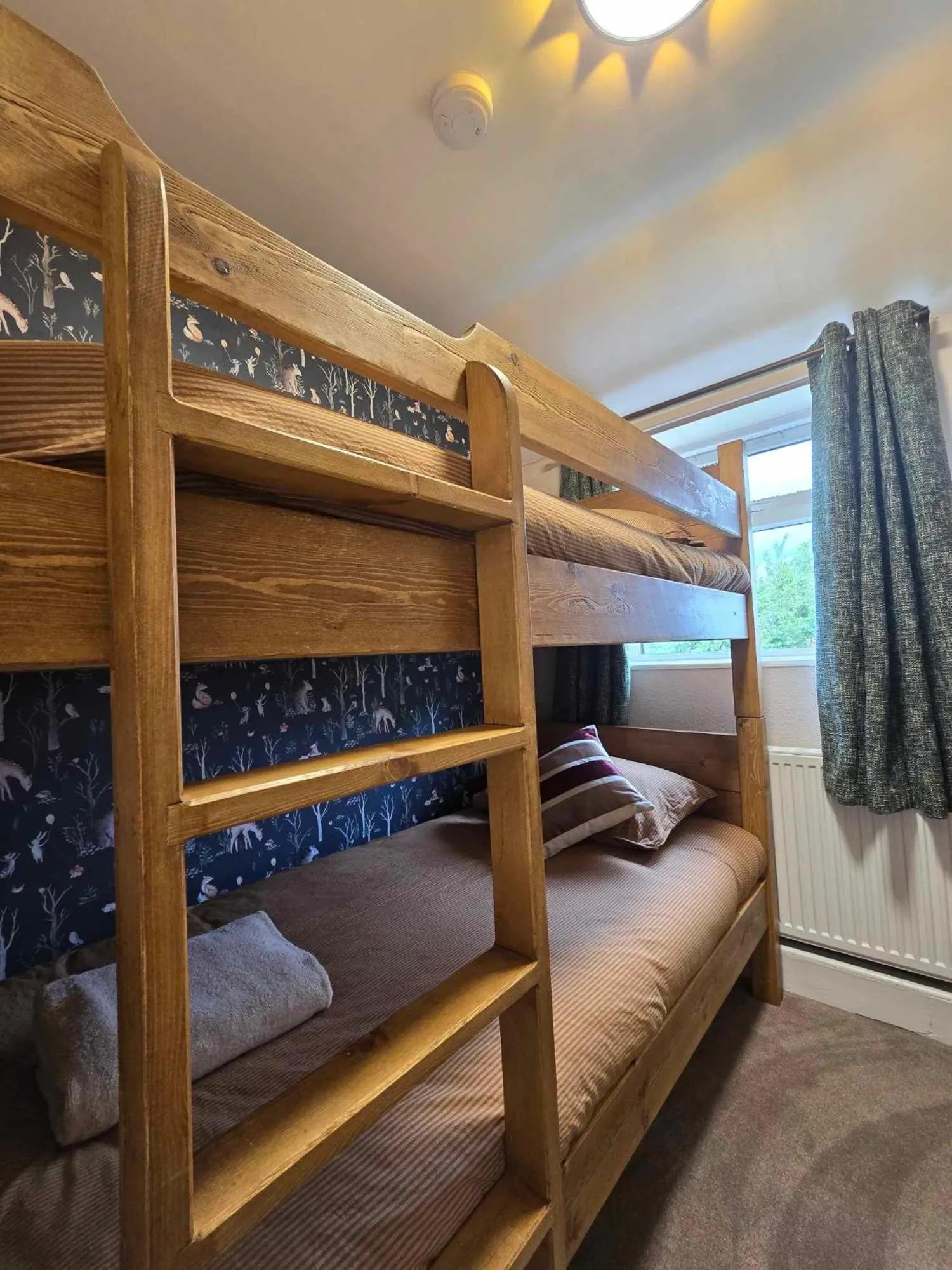 Photo of the whole room, Bed in The Shoulder at Hardstoft