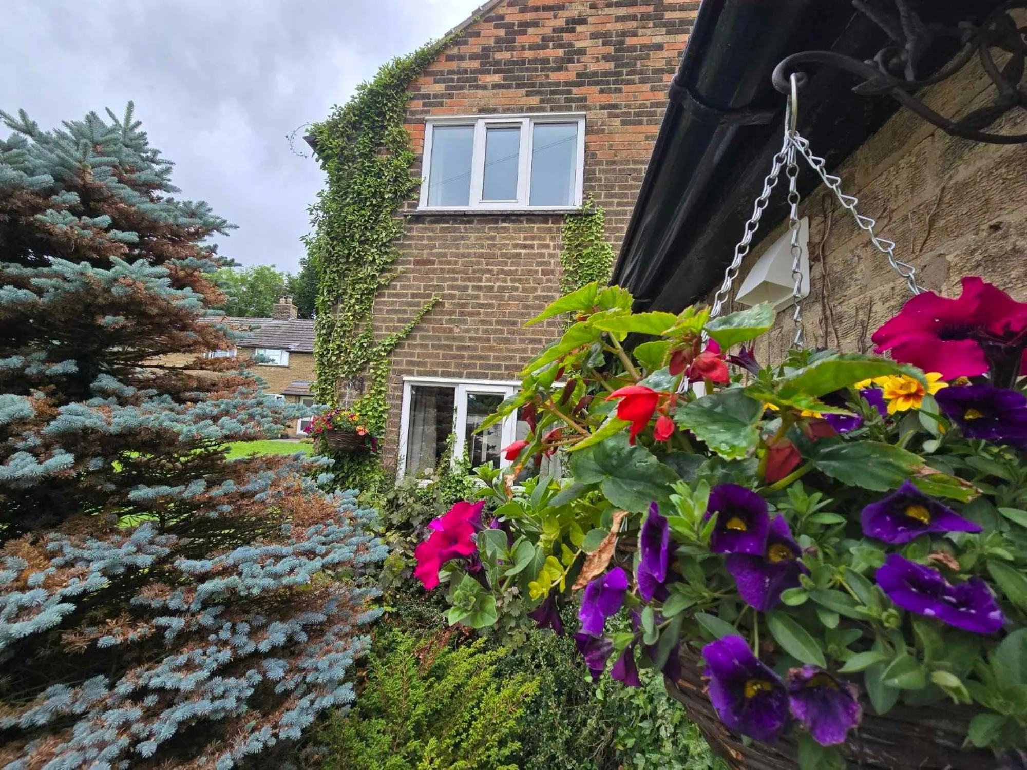 Property building in The Shoulder at Hardstoft