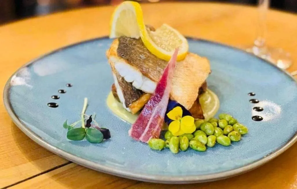 Food and drinks in The Shoulder at Hardstoft