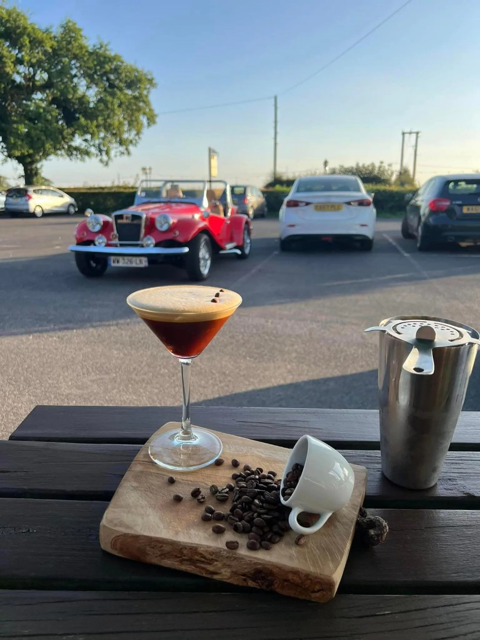 Patio in The Shoulder at Hardstoft