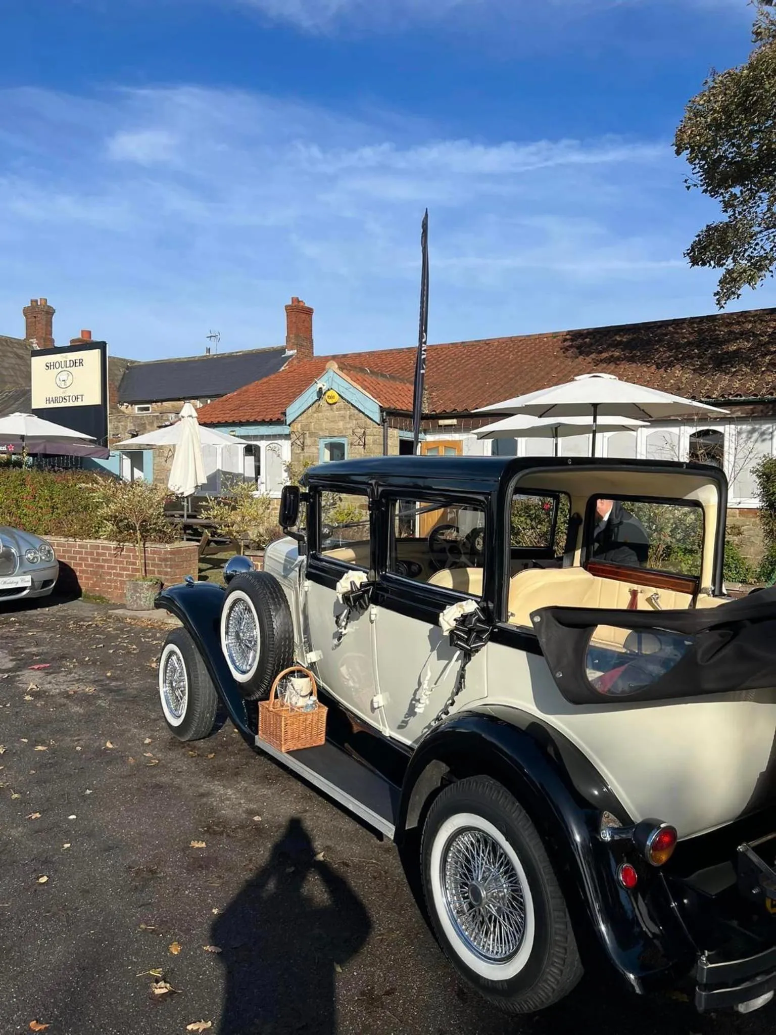 Parking in The Shoulder at Hardstoft