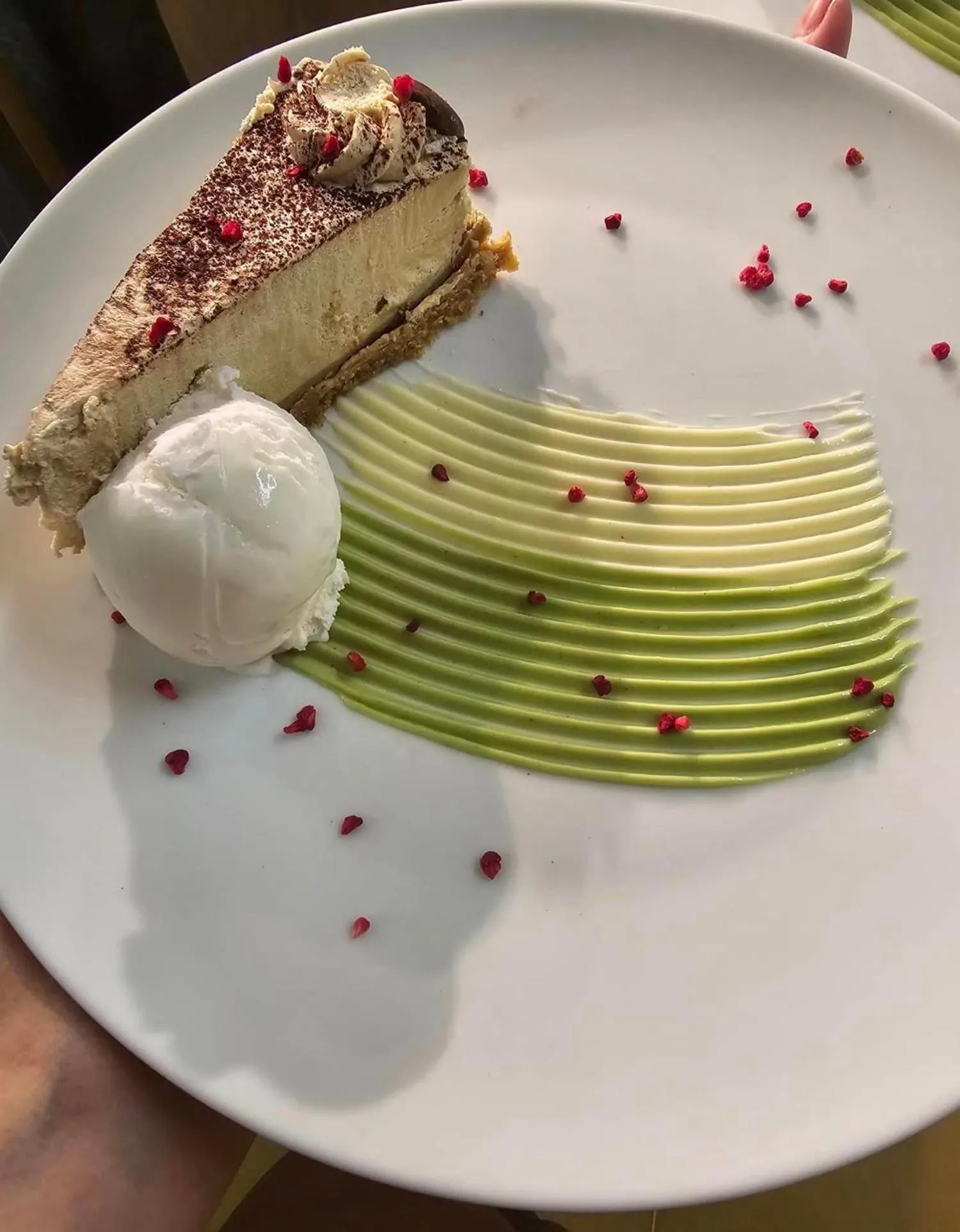 Food and drinks in The Shoulder at Hardstoft