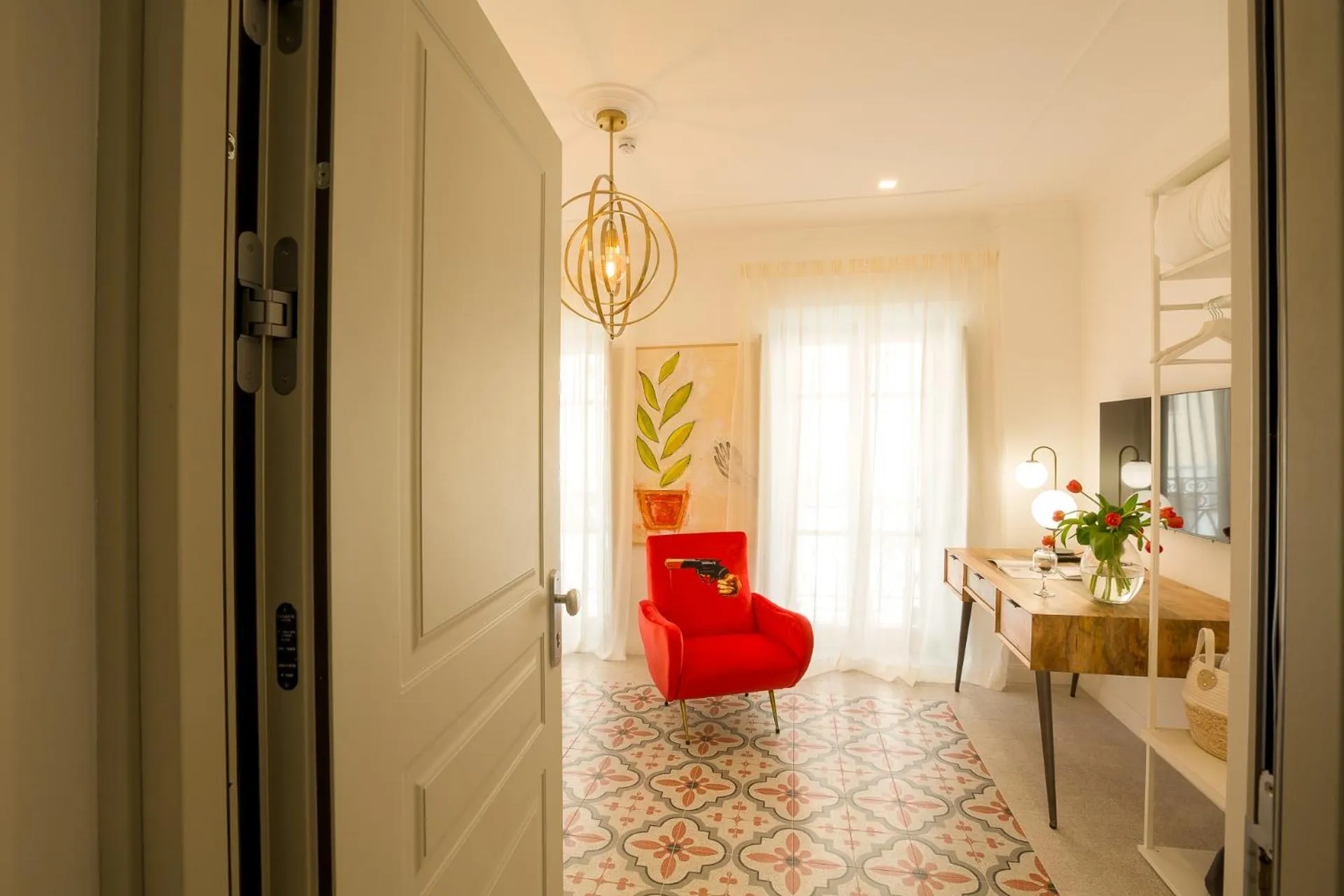 Decorative detail in CasAunoE Boutique Hotel