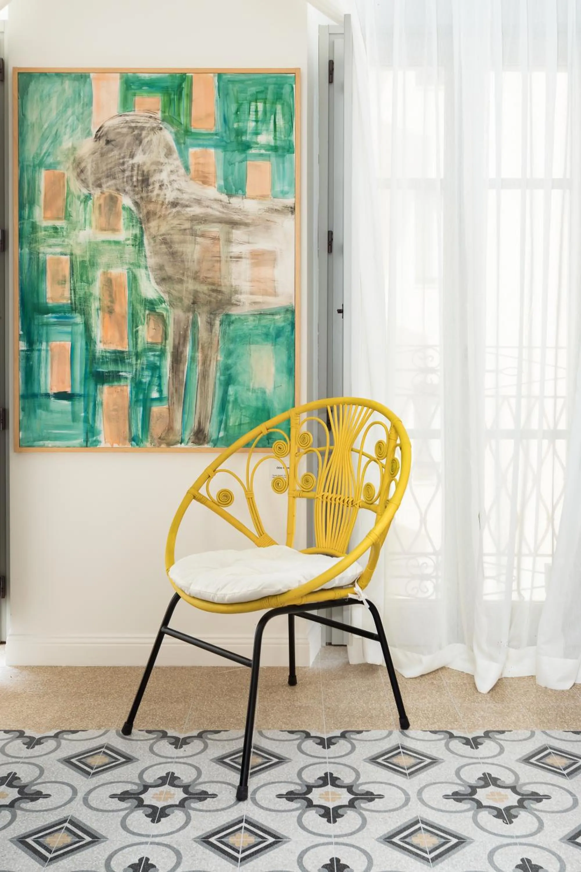 Decorative detail in CasAunoE Boutique Hotel