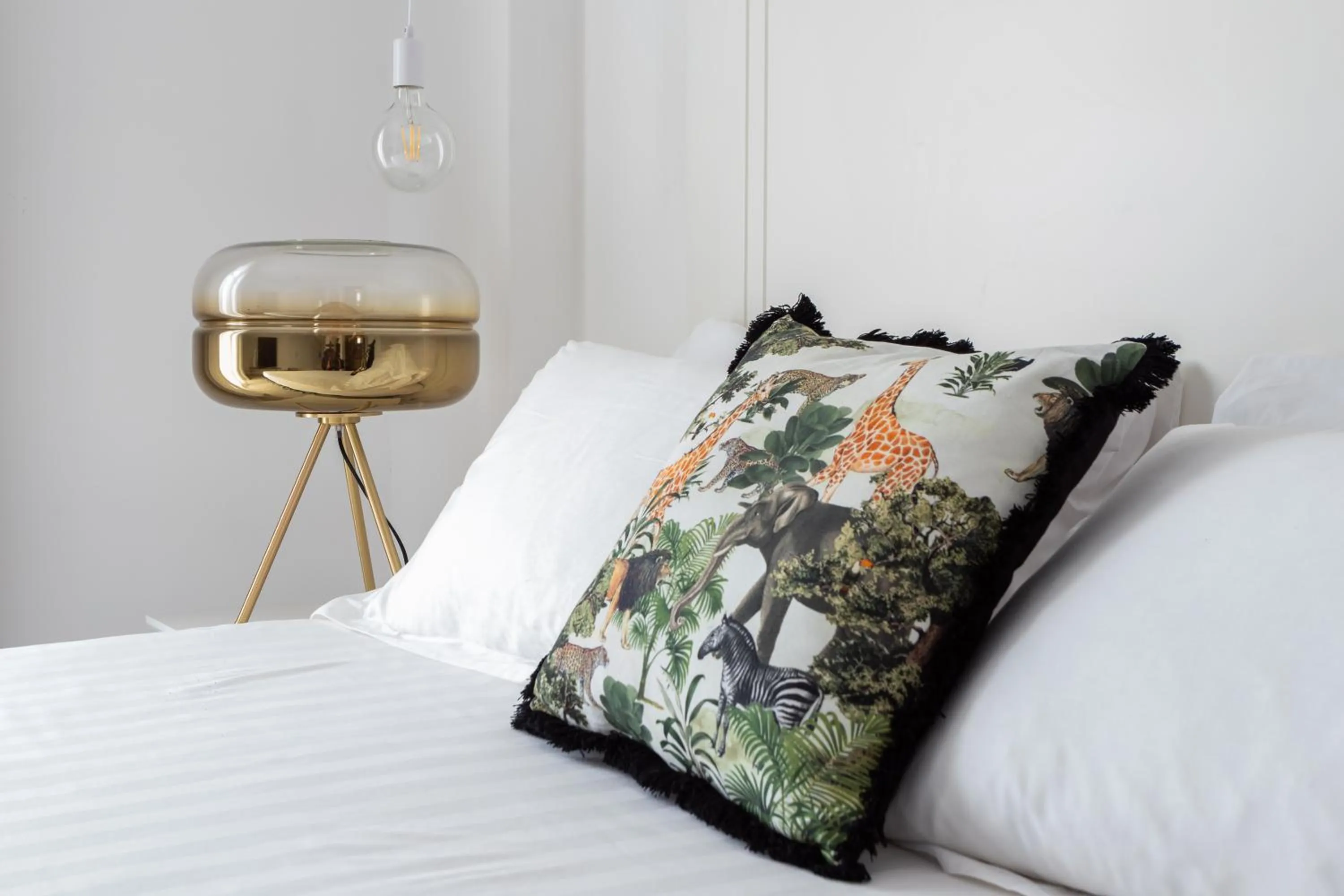 Decorative detail, Bed in CasAunoE Boutique Hotel