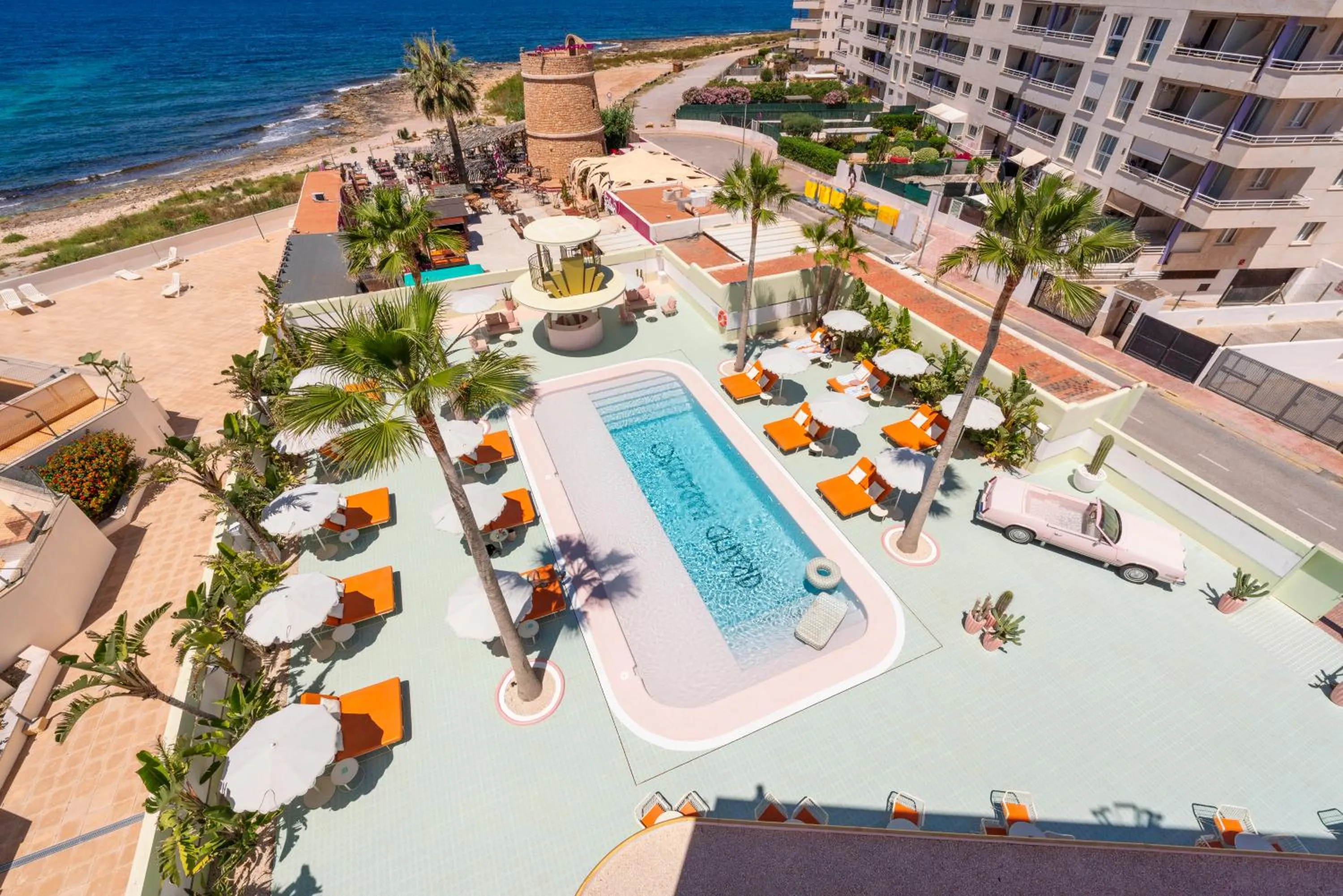 Bird's eye view in Grand Paradiso Ibiza - Adults Only