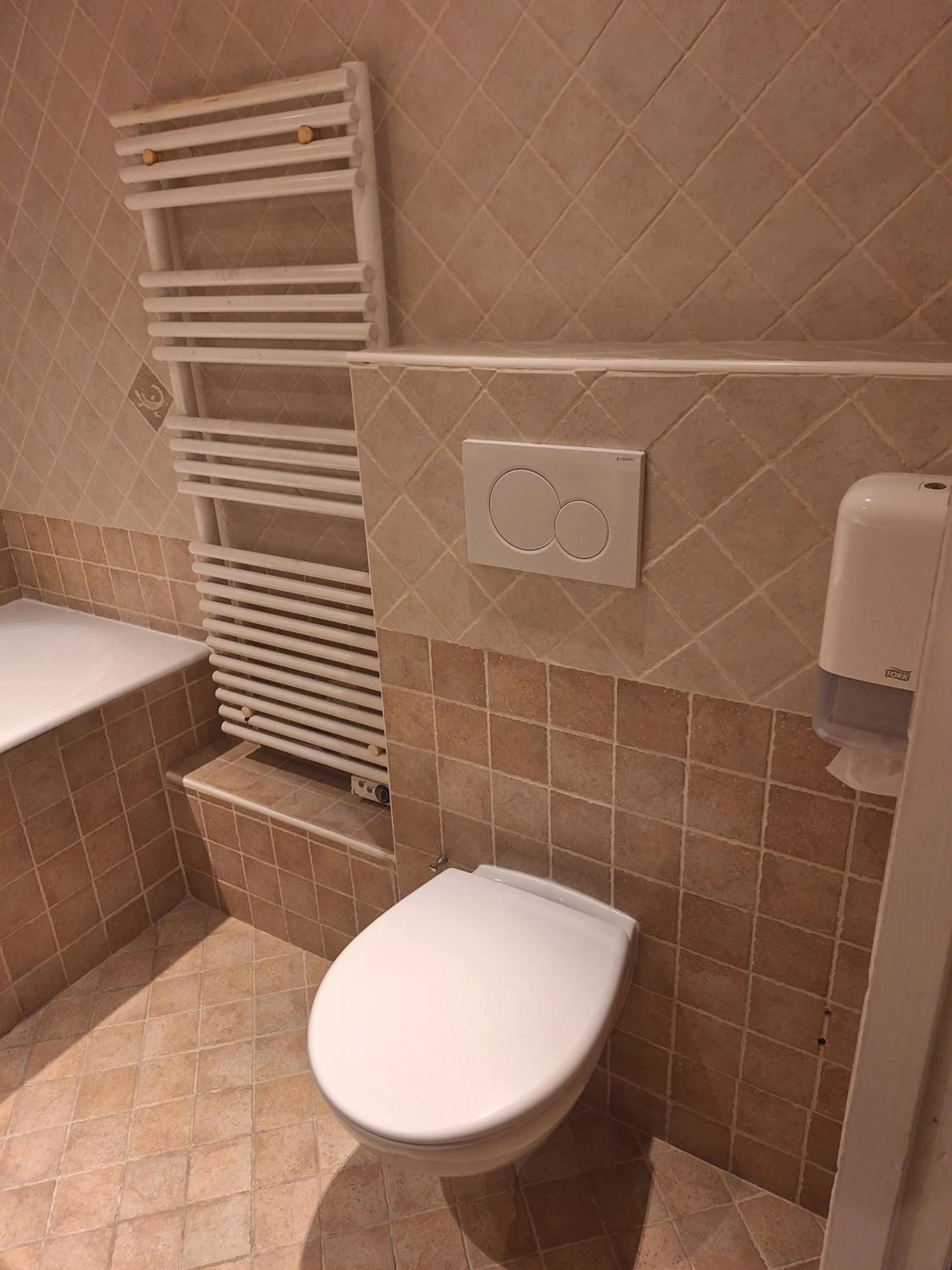 Toilet in Les Grands Montets Hotel & Spa