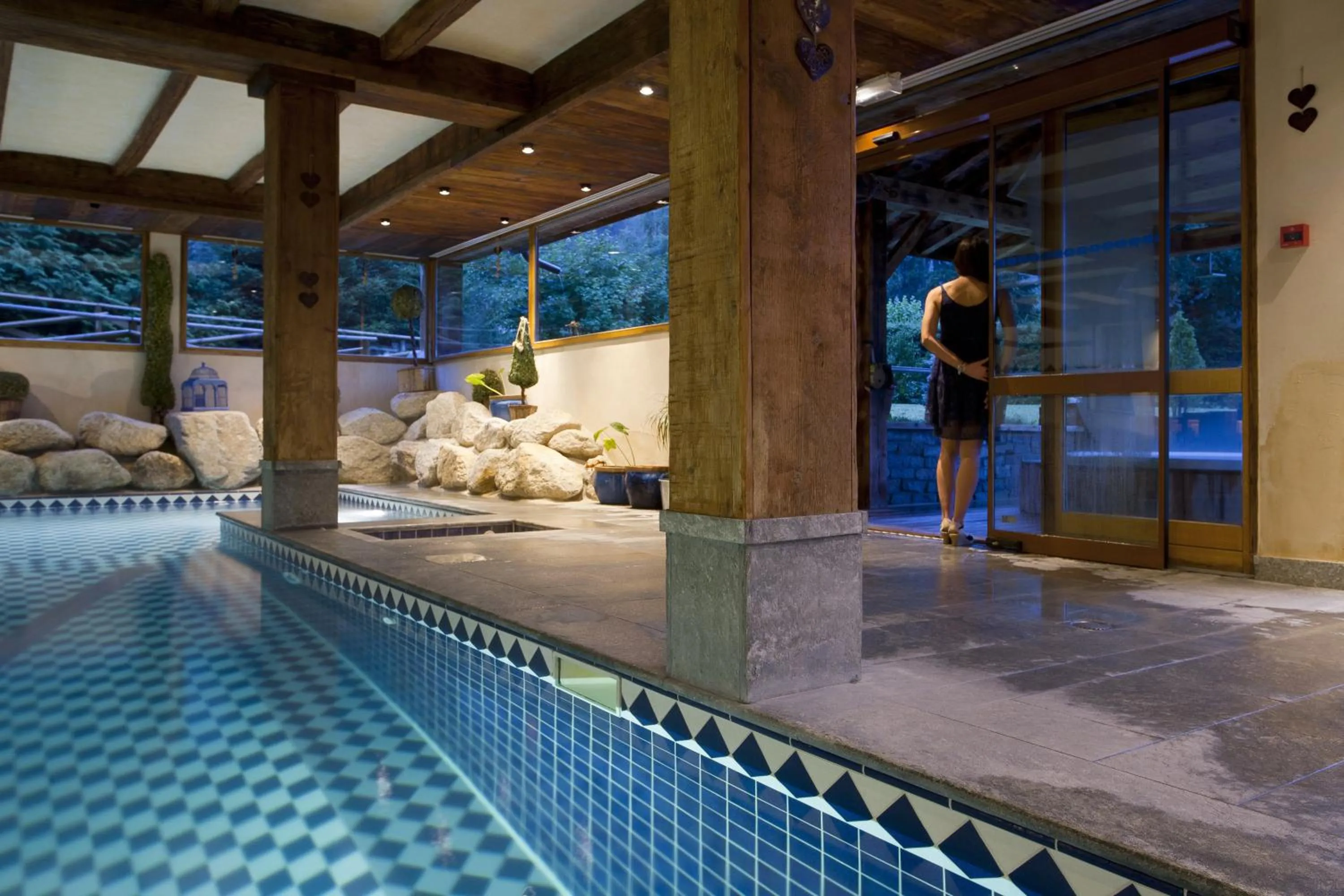 Spa and wellness centre/facilities in Les Grands Montets Hotel & Spa
