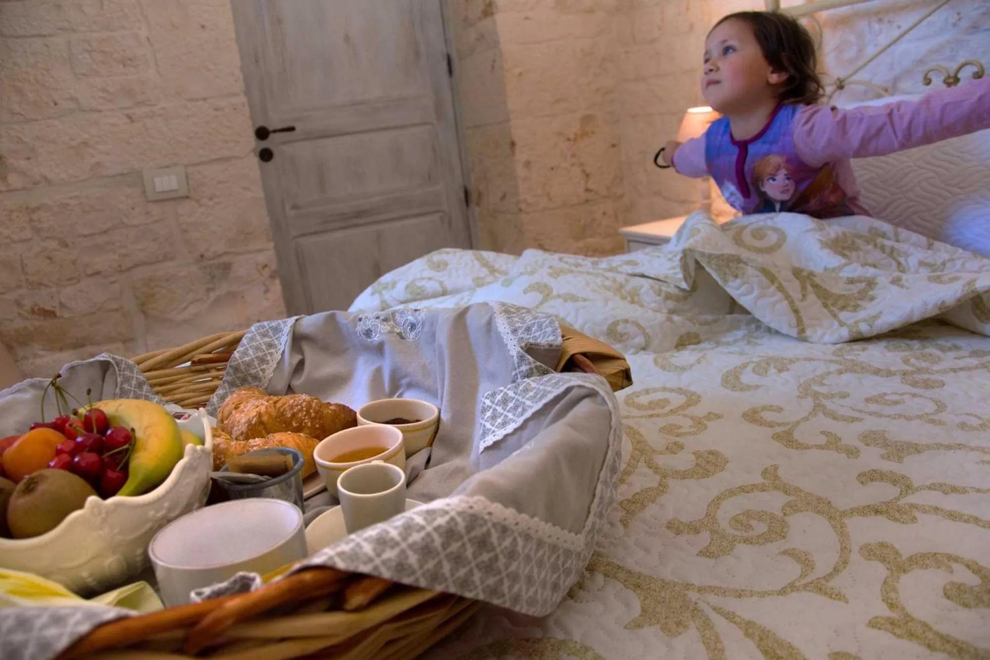 Food, Bed in Trullo Sweet Trullo