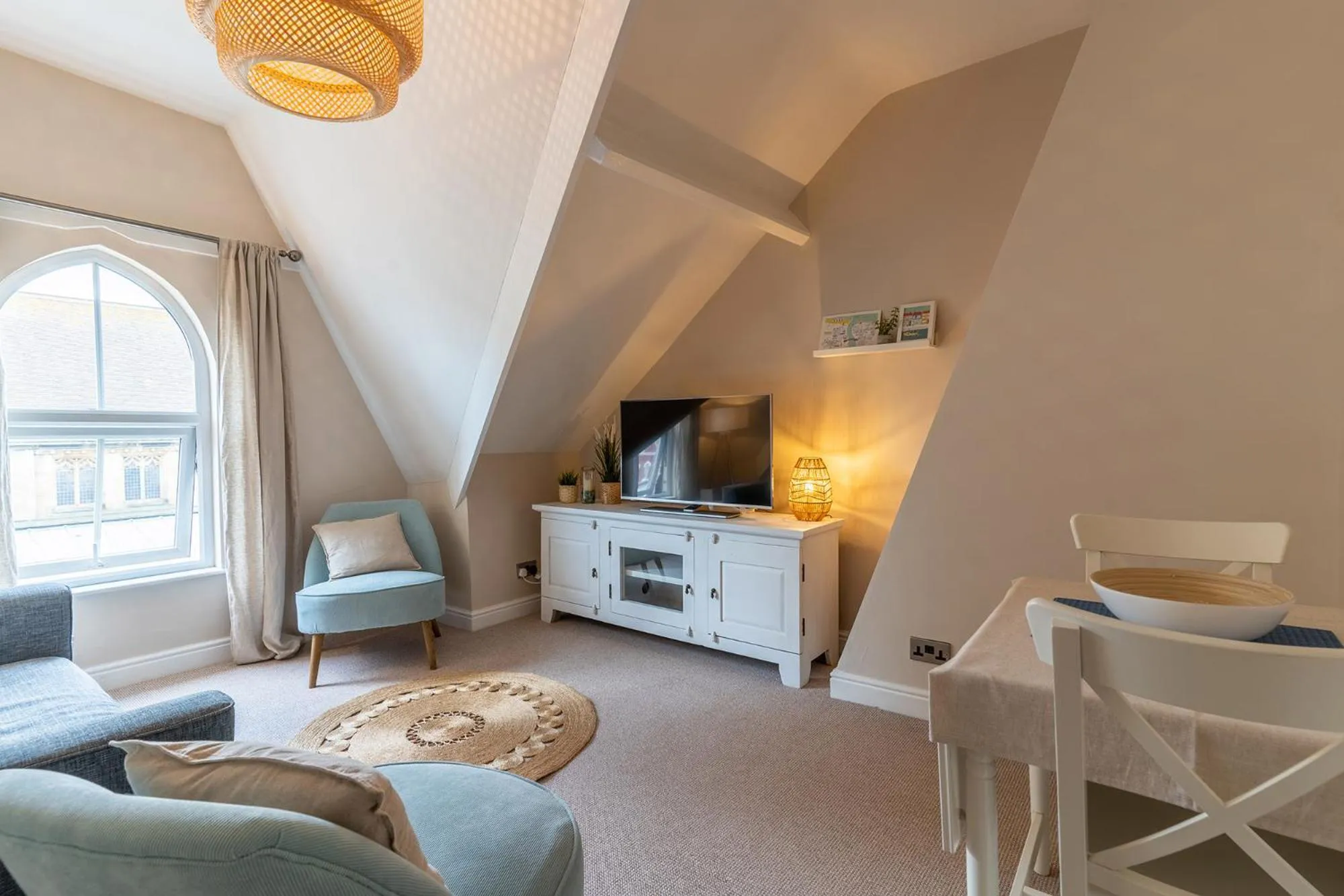 Living room in Stowaways Loft