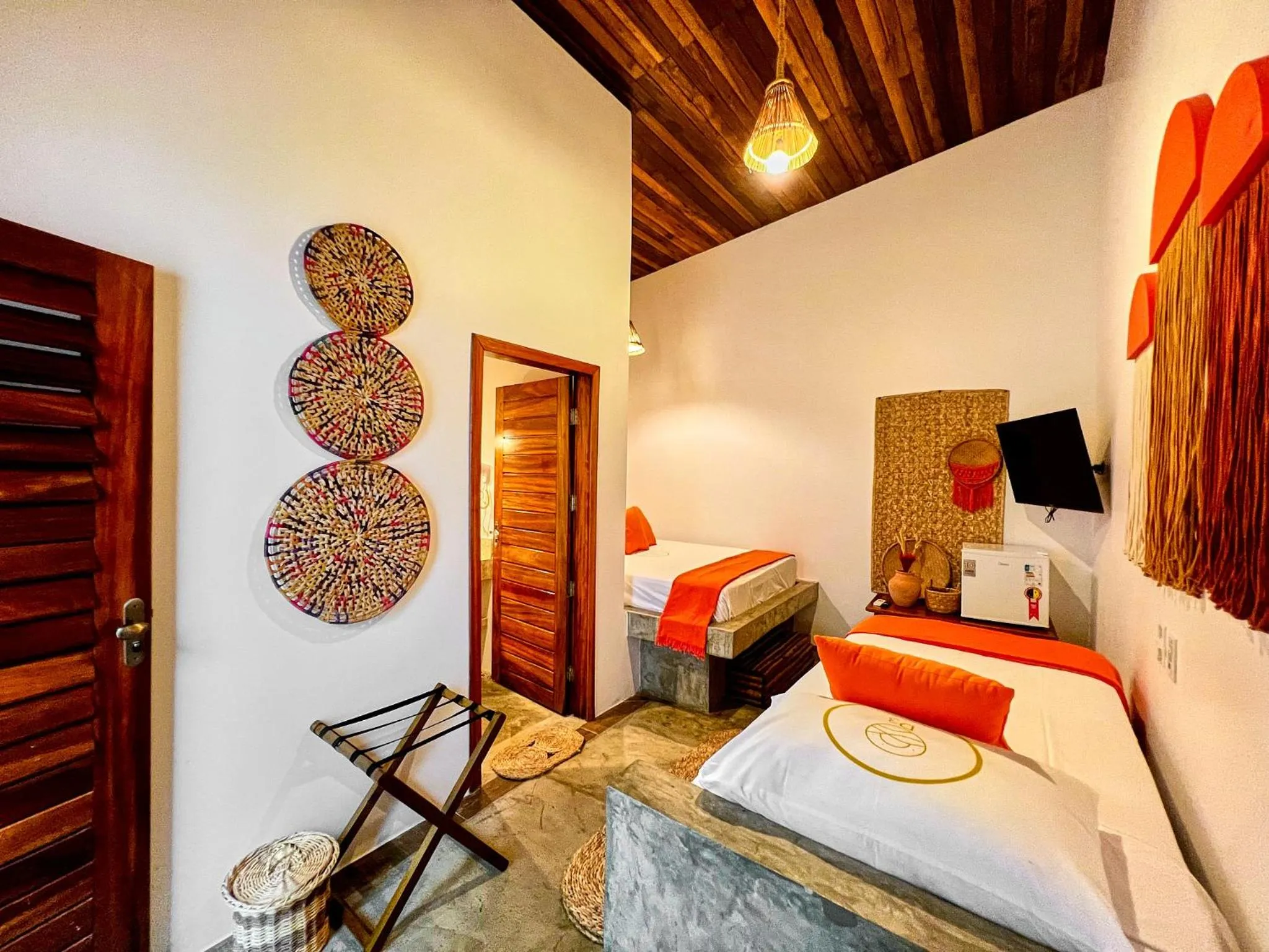 Bed in Pousada Roots - D3 Experience - Préa, CE