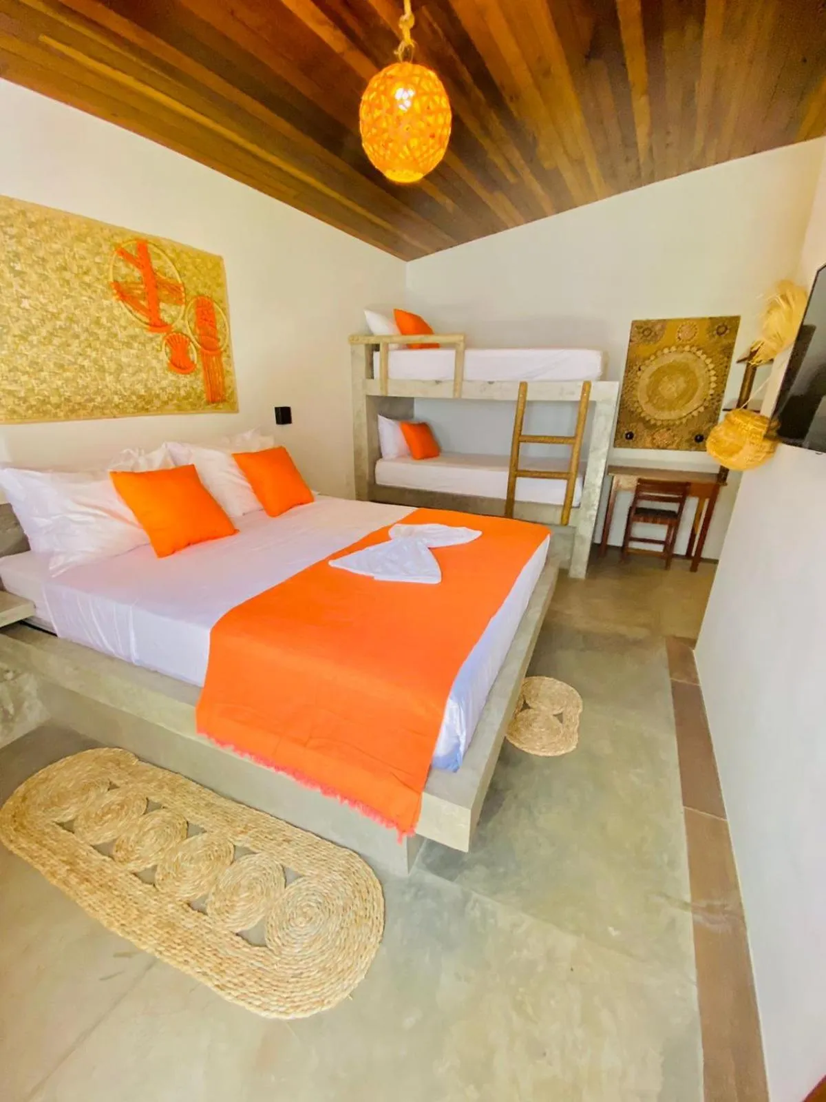 Bed in Pousada Roots - D3 Experience - Préa, CE