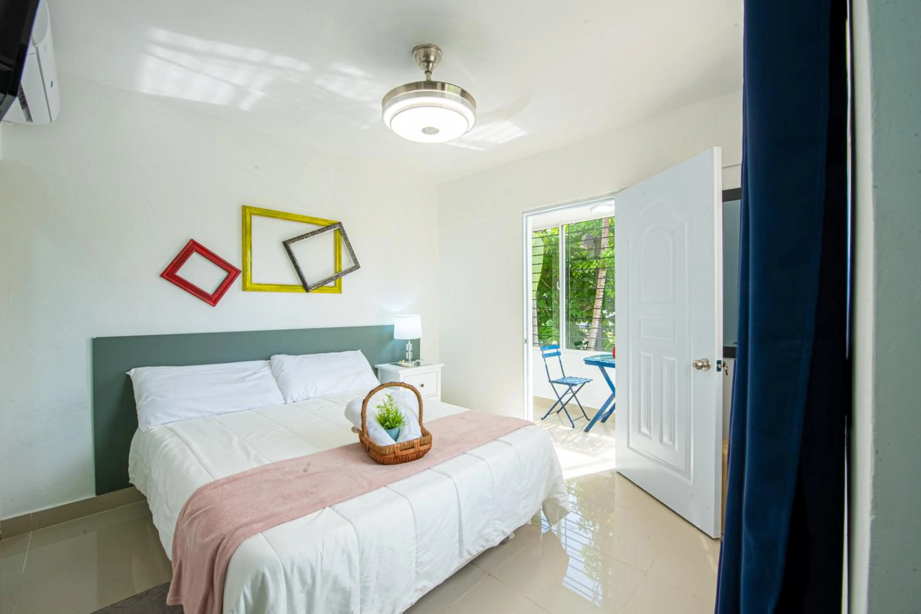 Bed in Bamboo Hoouse