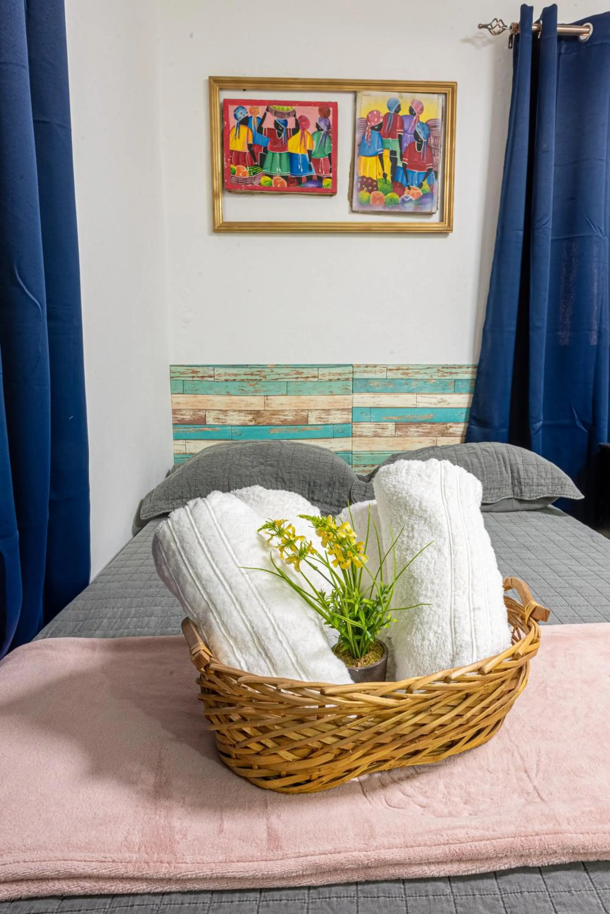 Bed in Bamboo Hoouse