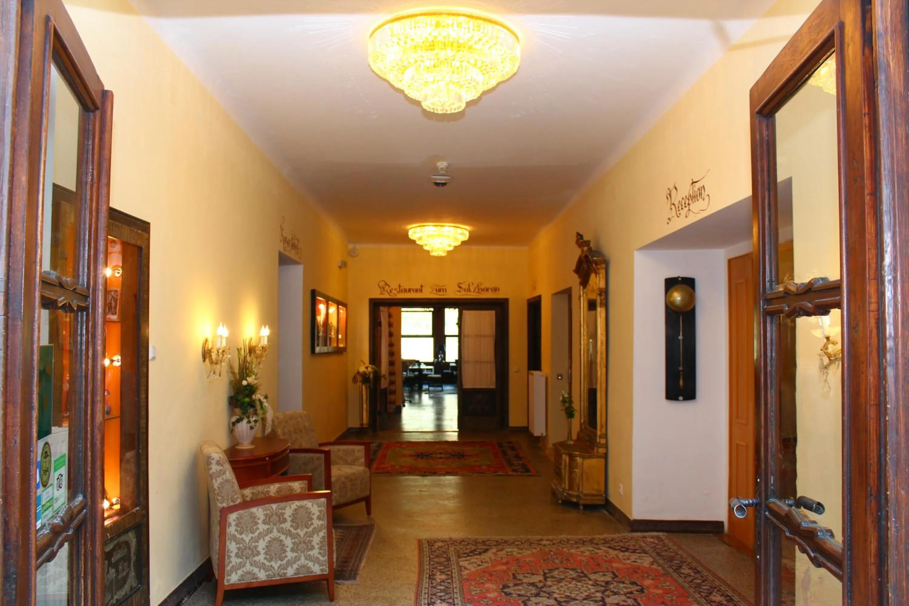 Lobby or reception in Seehotel Grüner Baum